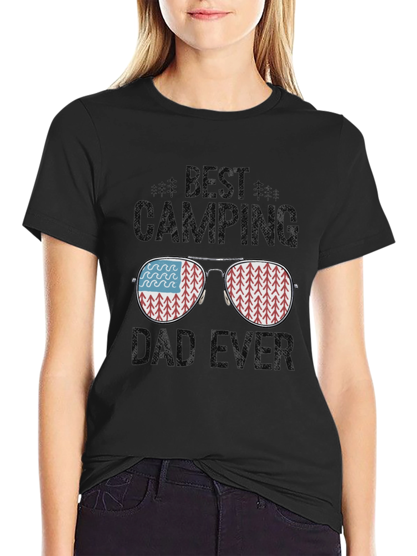 Best Camping Dad Ever T-Shirt