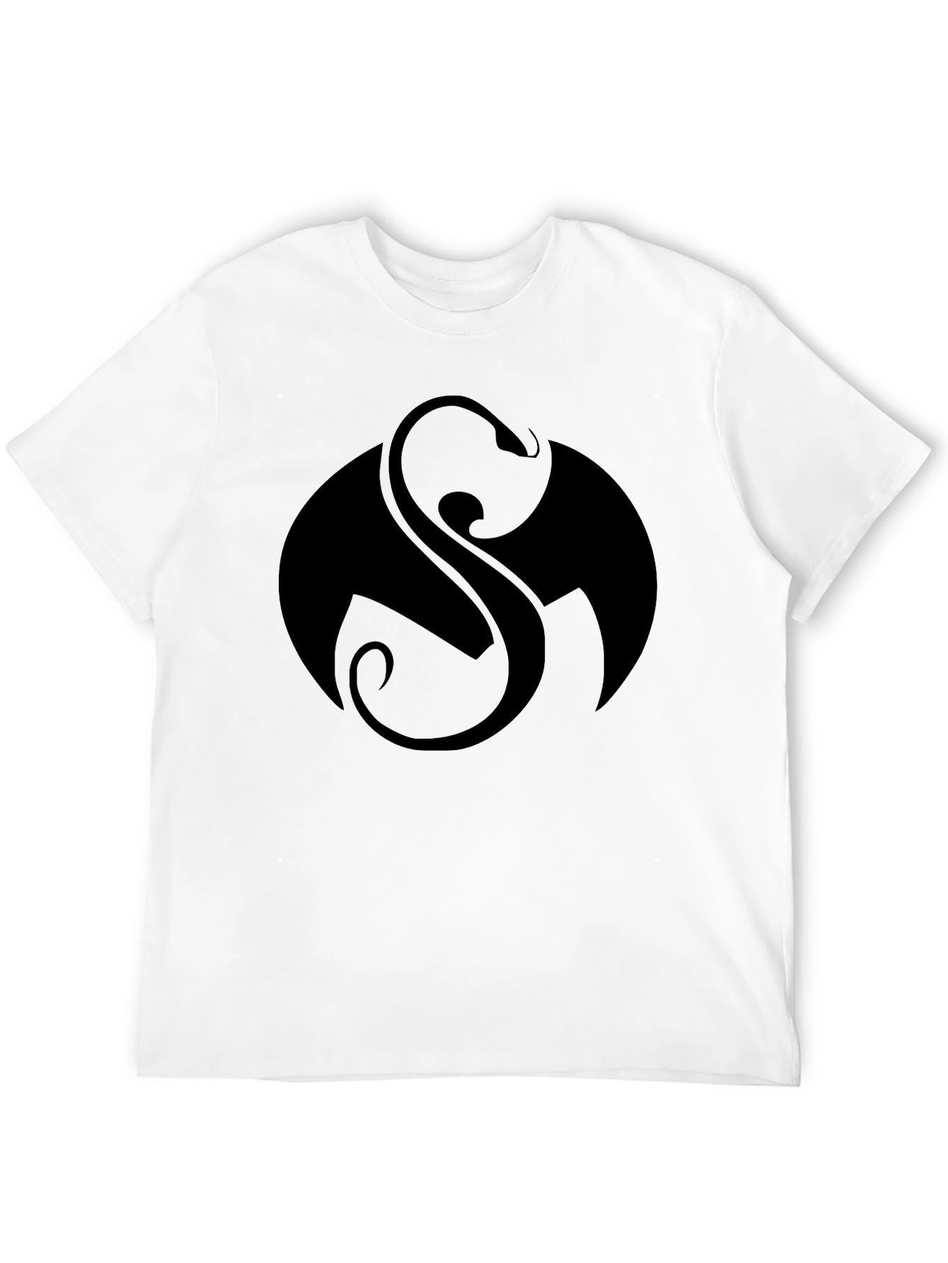 Black Strange Music Logo Graphic T-Shirt
