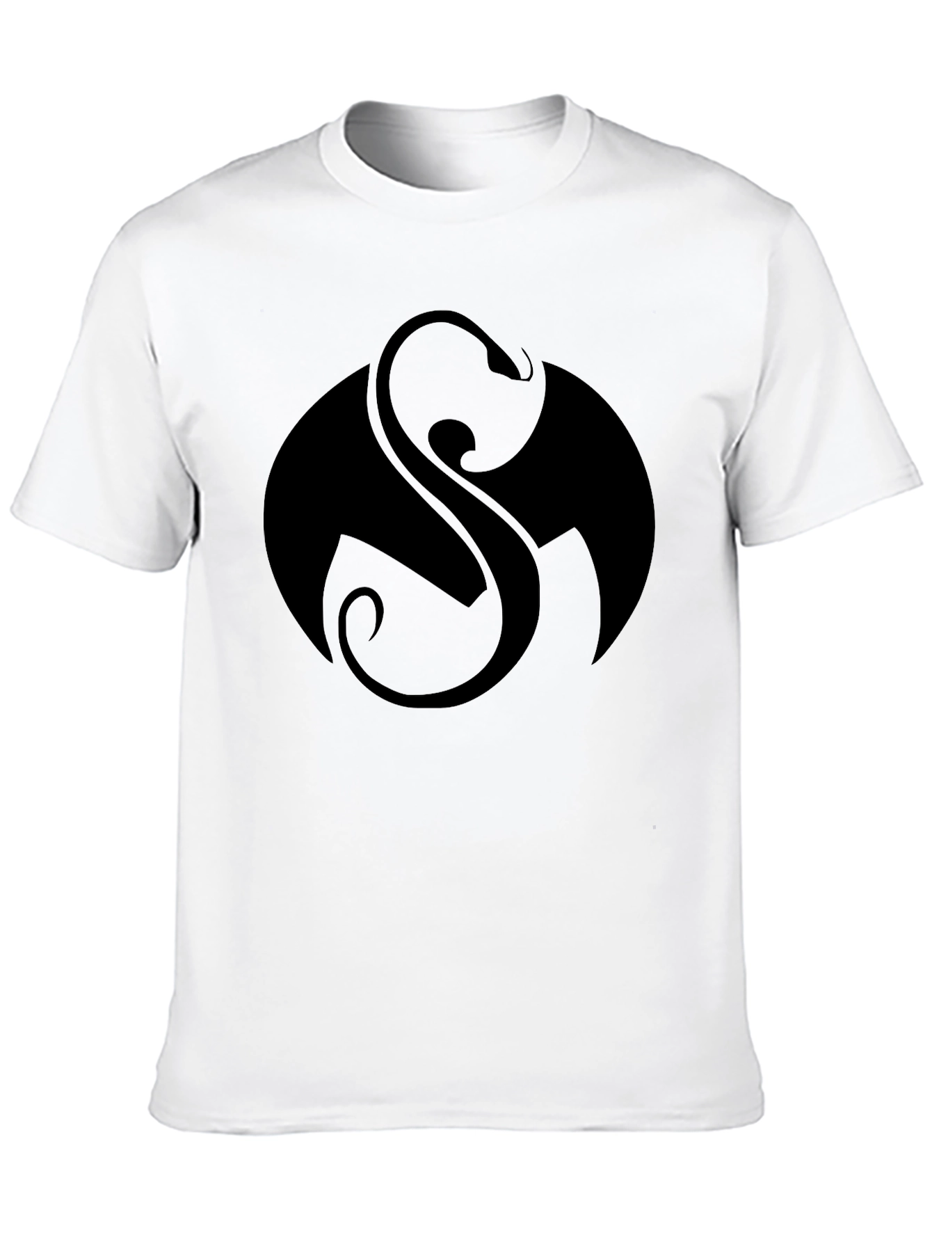 Black Strange Music Logo Graphic T-Shirt