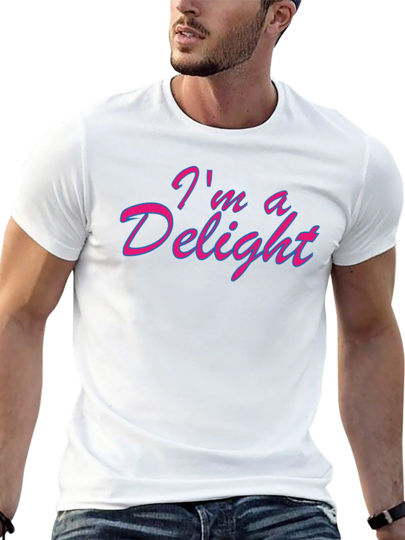 Im a Delight Graphic T-Shirt - Funny & Stylish
