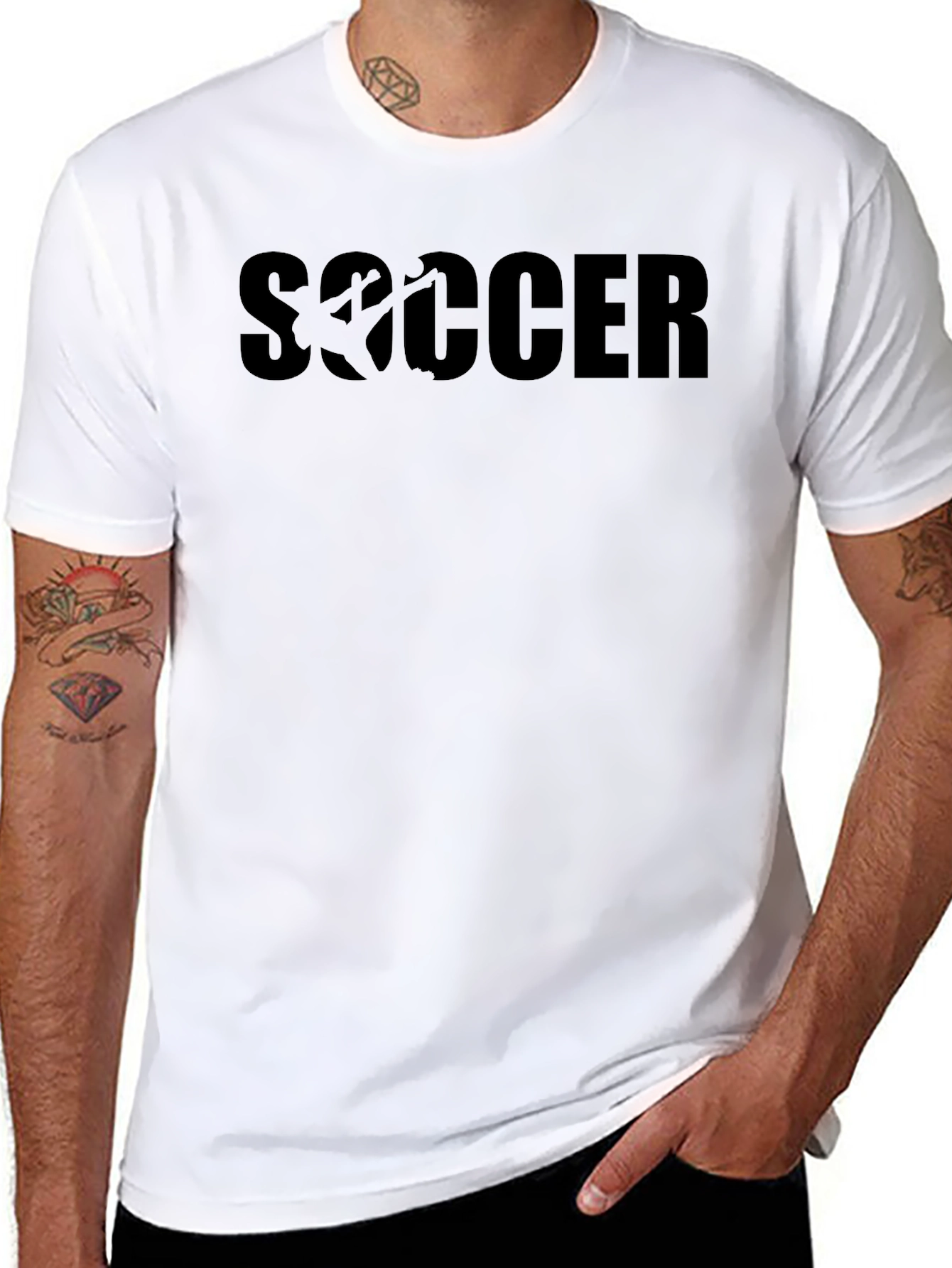 Soccer Graphic Tee - Stylish Sporty T-Shirt
