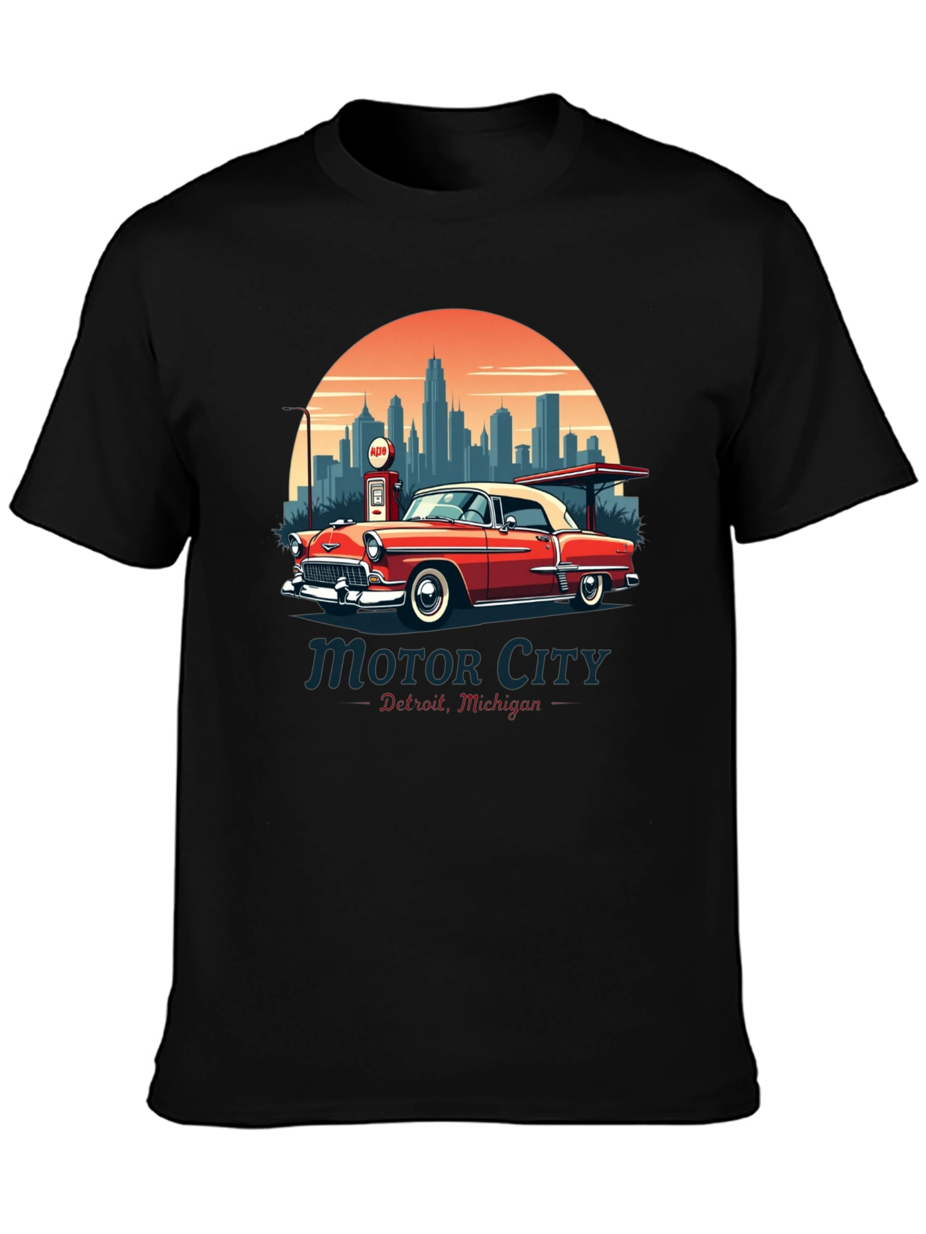 Motor City Classic Car Tee