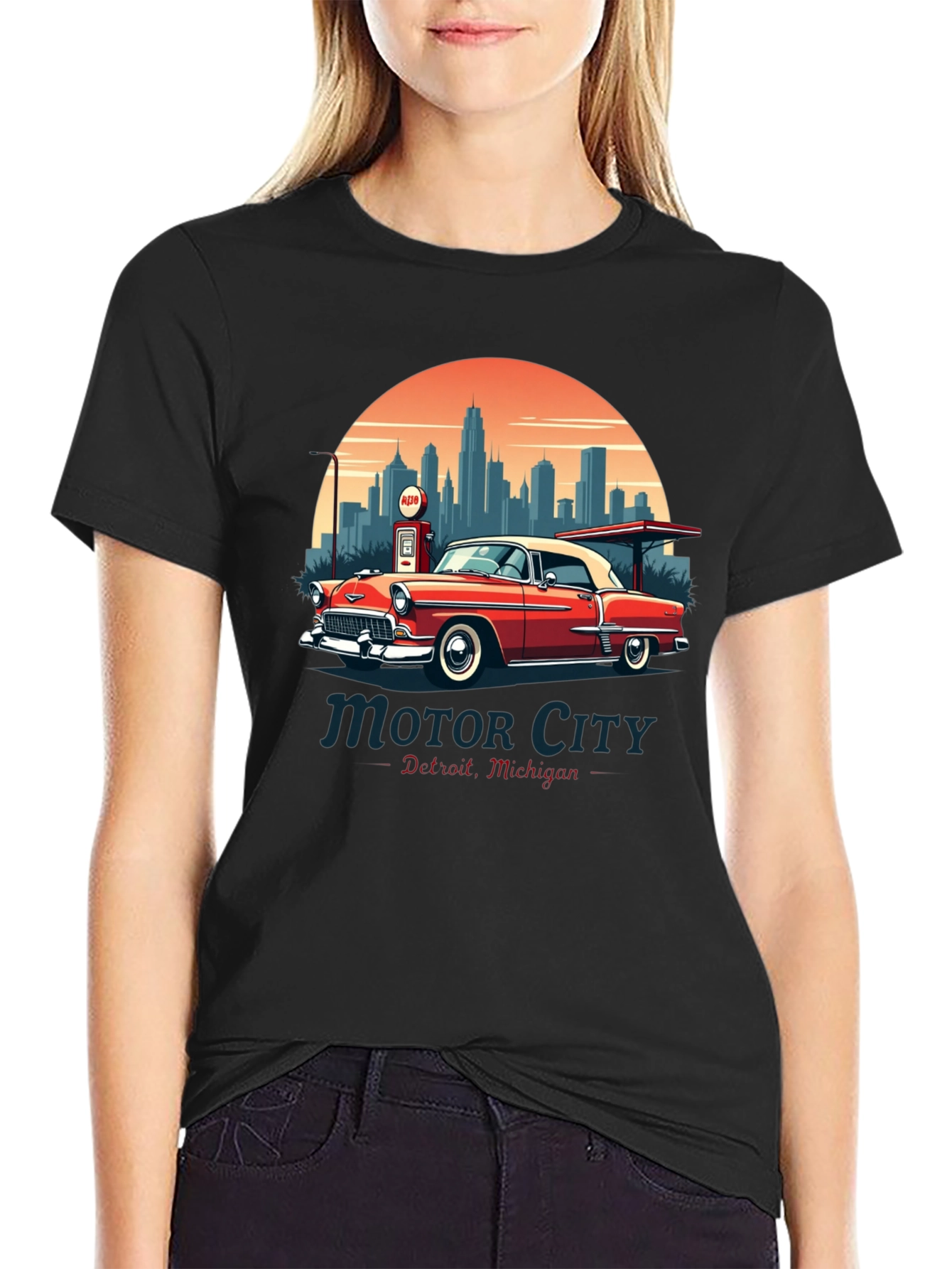 Motor City Classic Car Tee