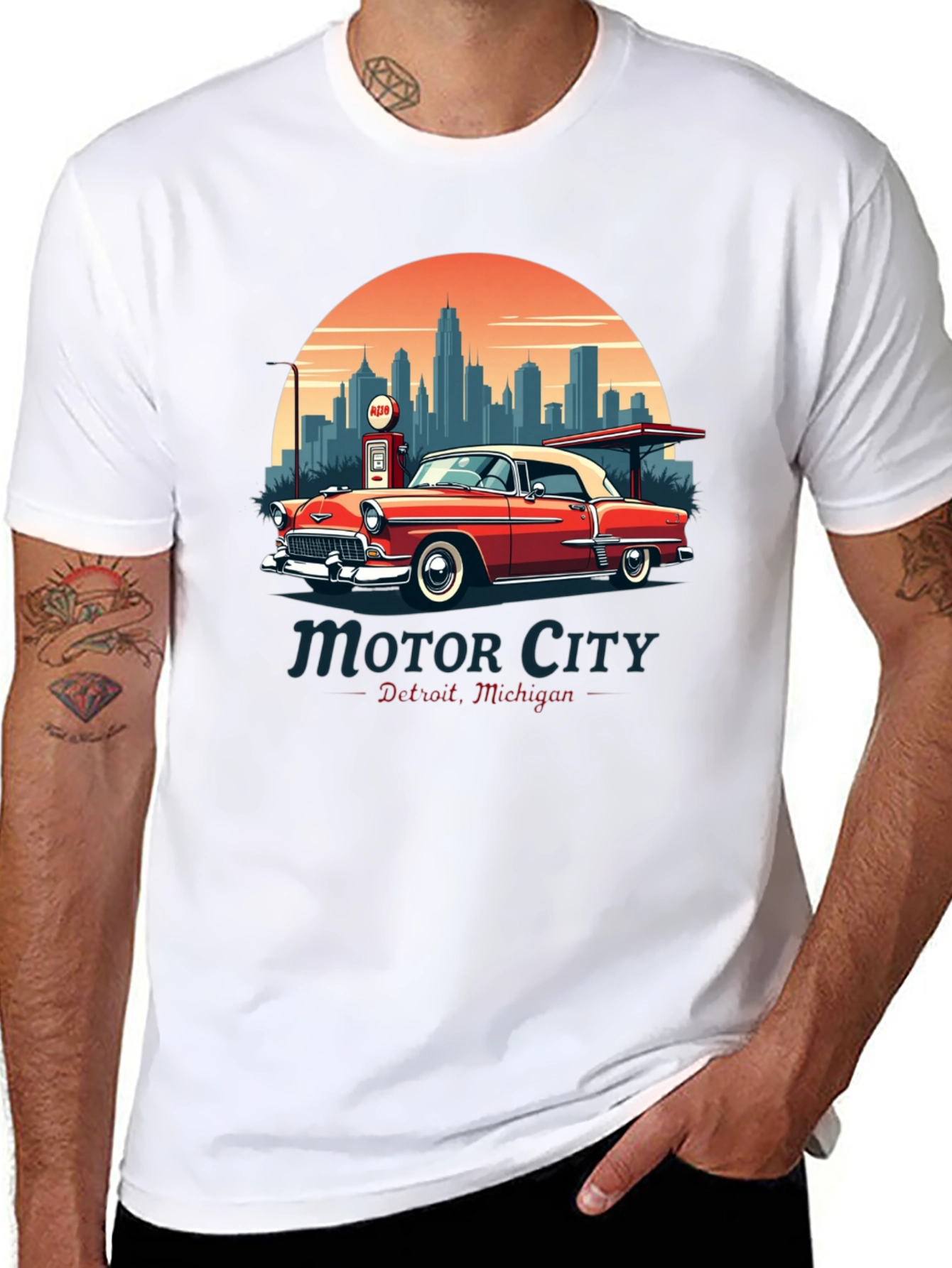 Motor City Classic Car Tee