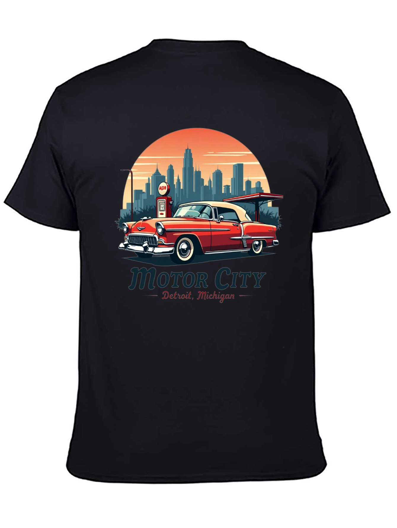 Motor City Classic Car Tee