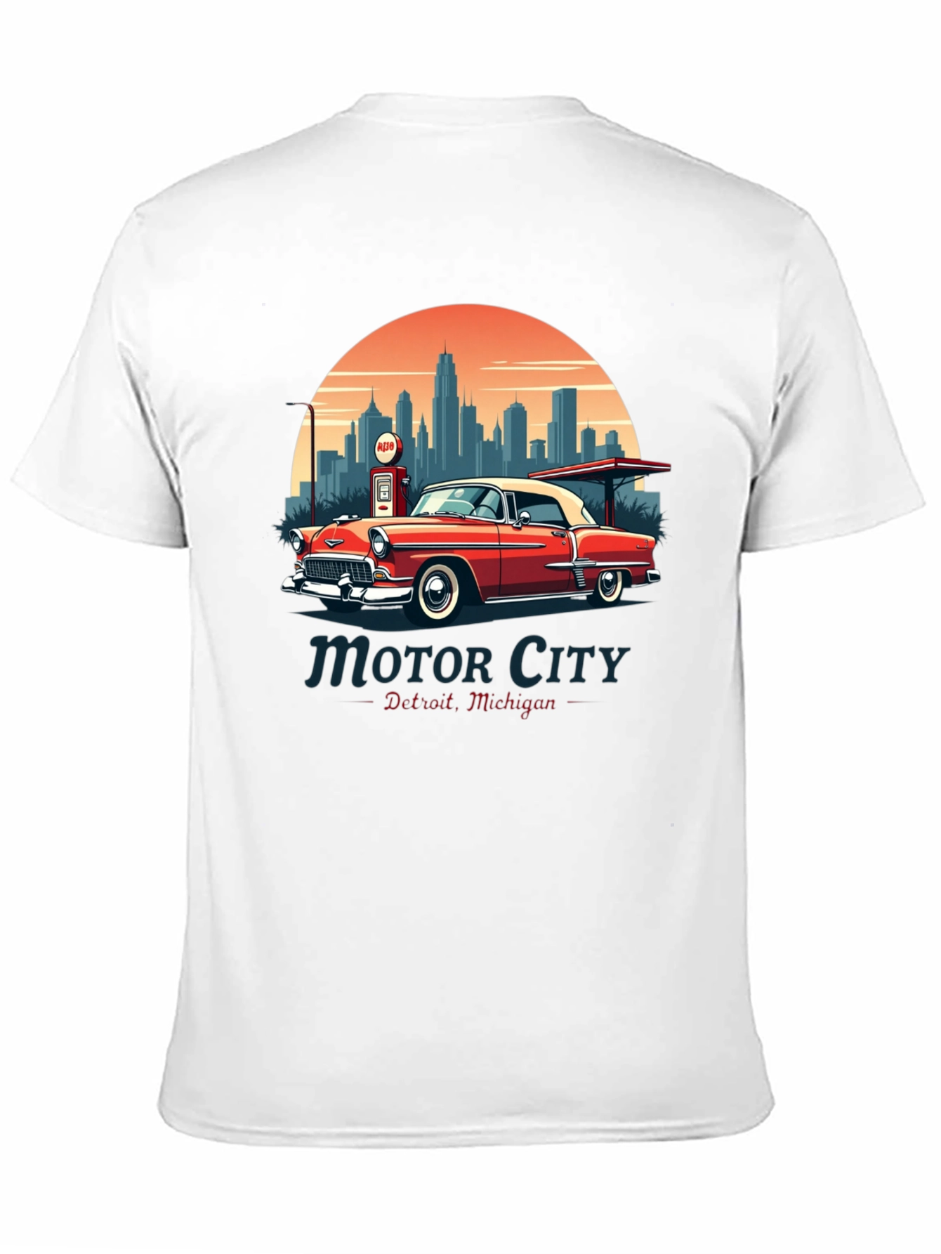 Motor City Classic Car Tee