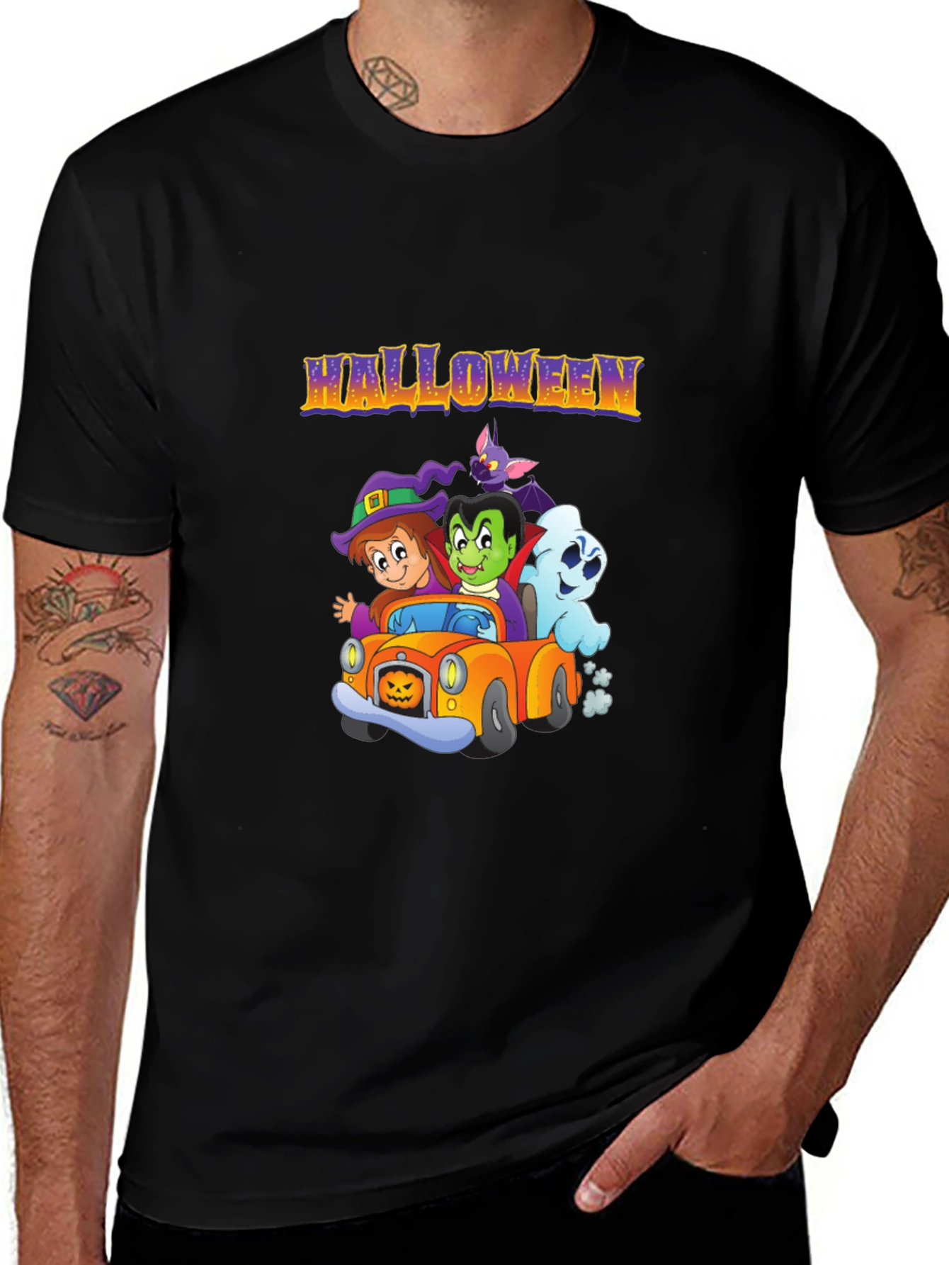 Halloween Cartoon T-Shirt