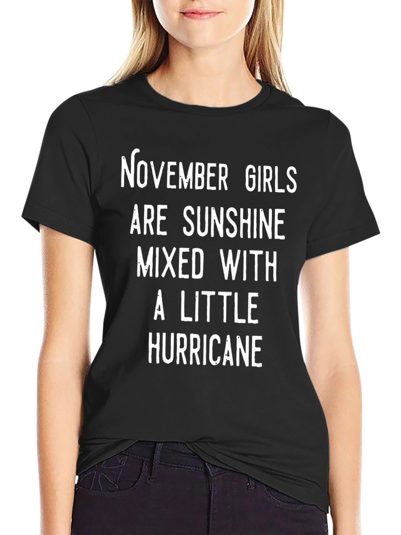 November Girl Sunshine Hurricane T-Shirt