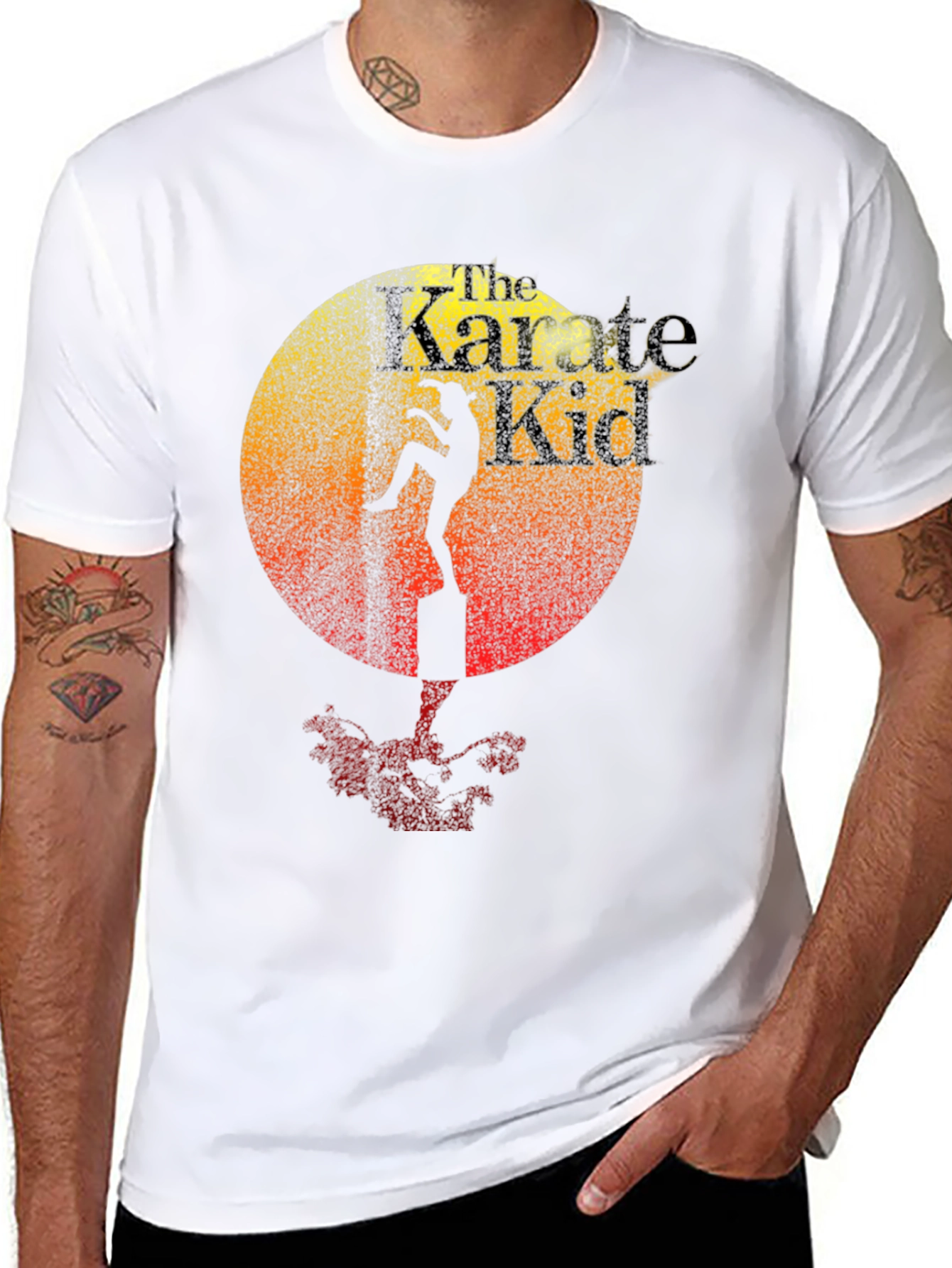 The Karate Kid Graphic T-Shirt - Classic Movie Tee