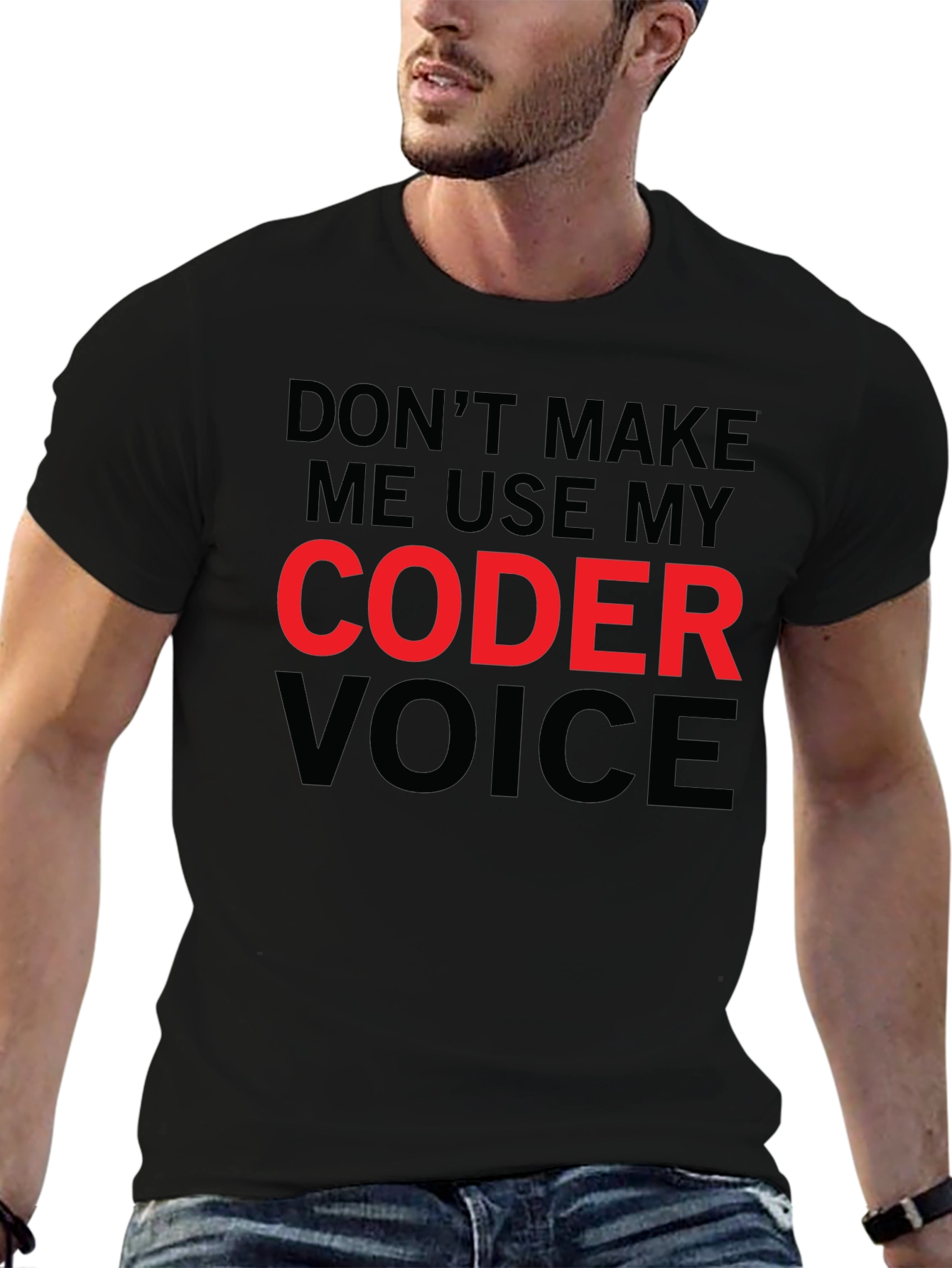 Coder Voice Funny Programmer T-Shirt