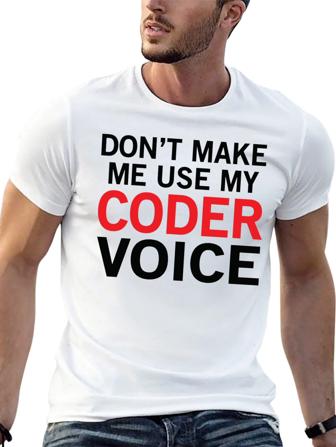 Coder Voice Funny Programmer T-Shirt