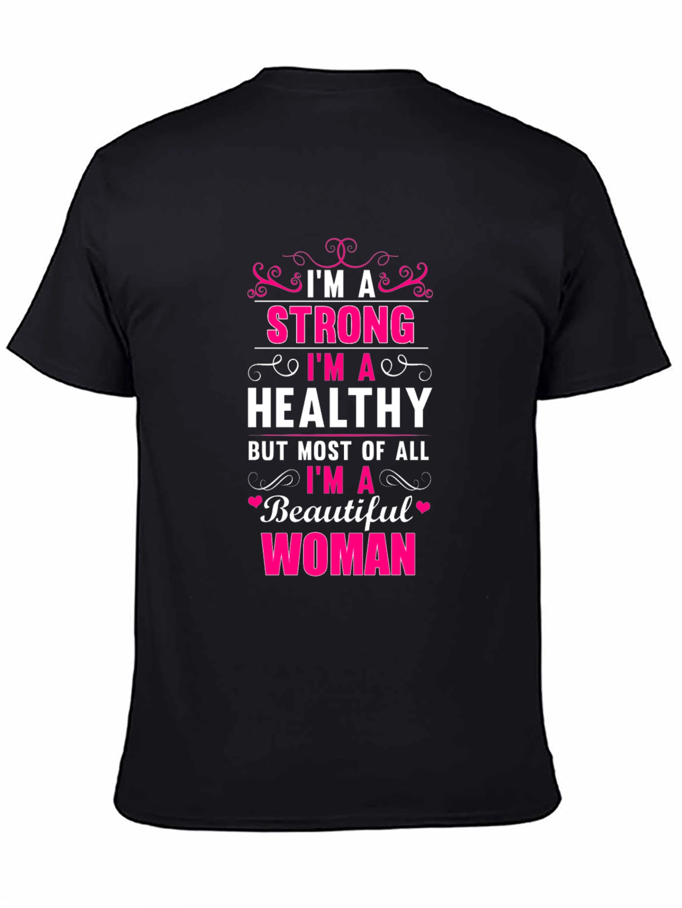 Strong & Healthy Woman Graphic Tee