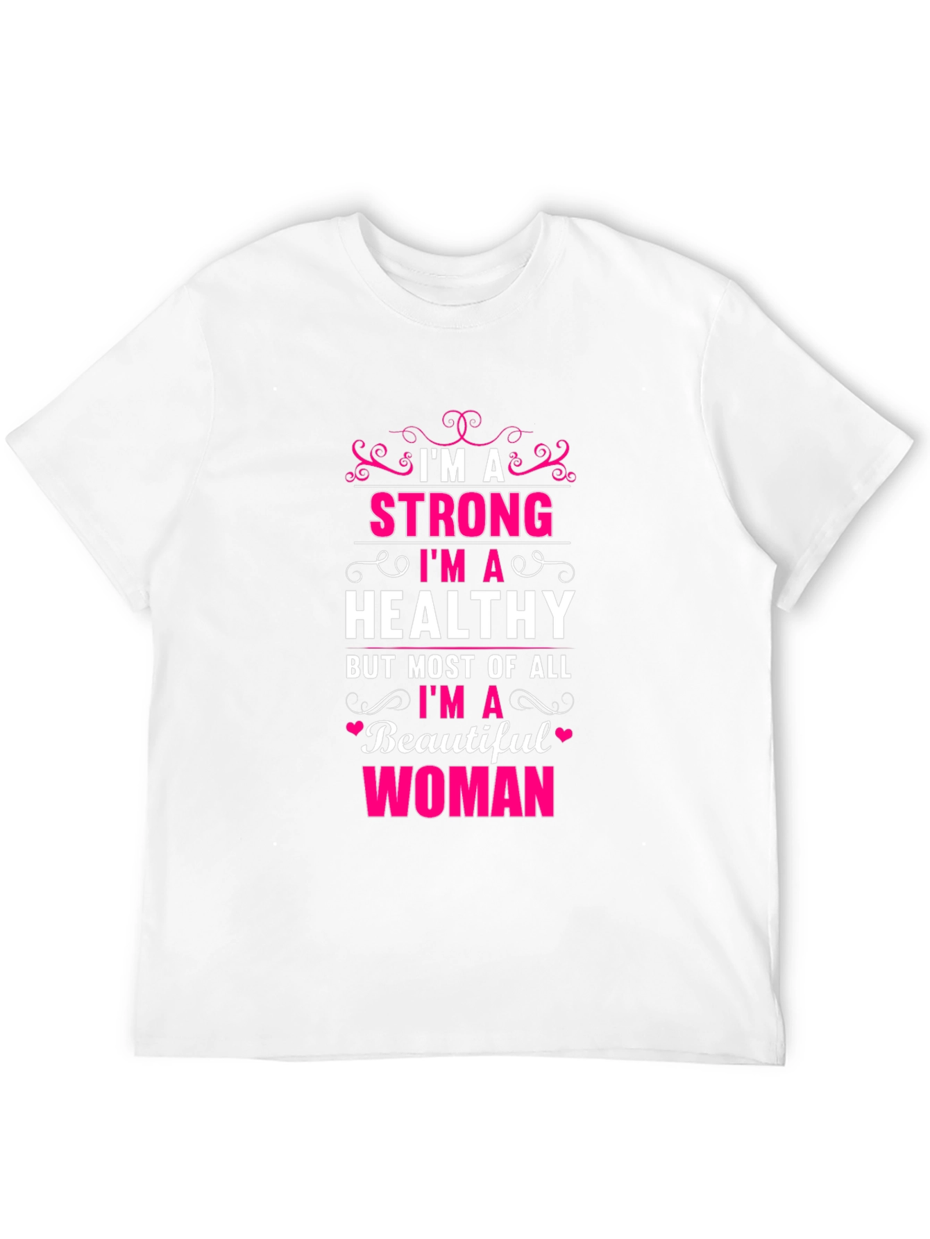 Strong & Healthy Woman Graphic Tee