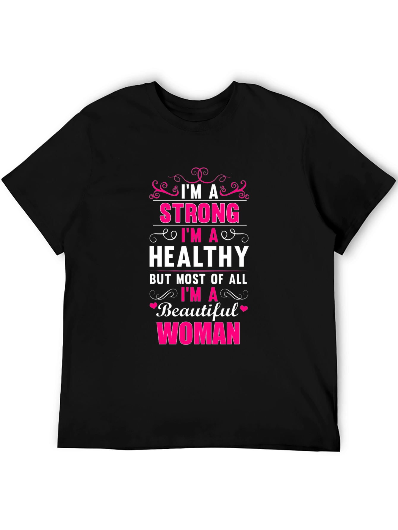 Strong & Healthy Woman Graphic Tee