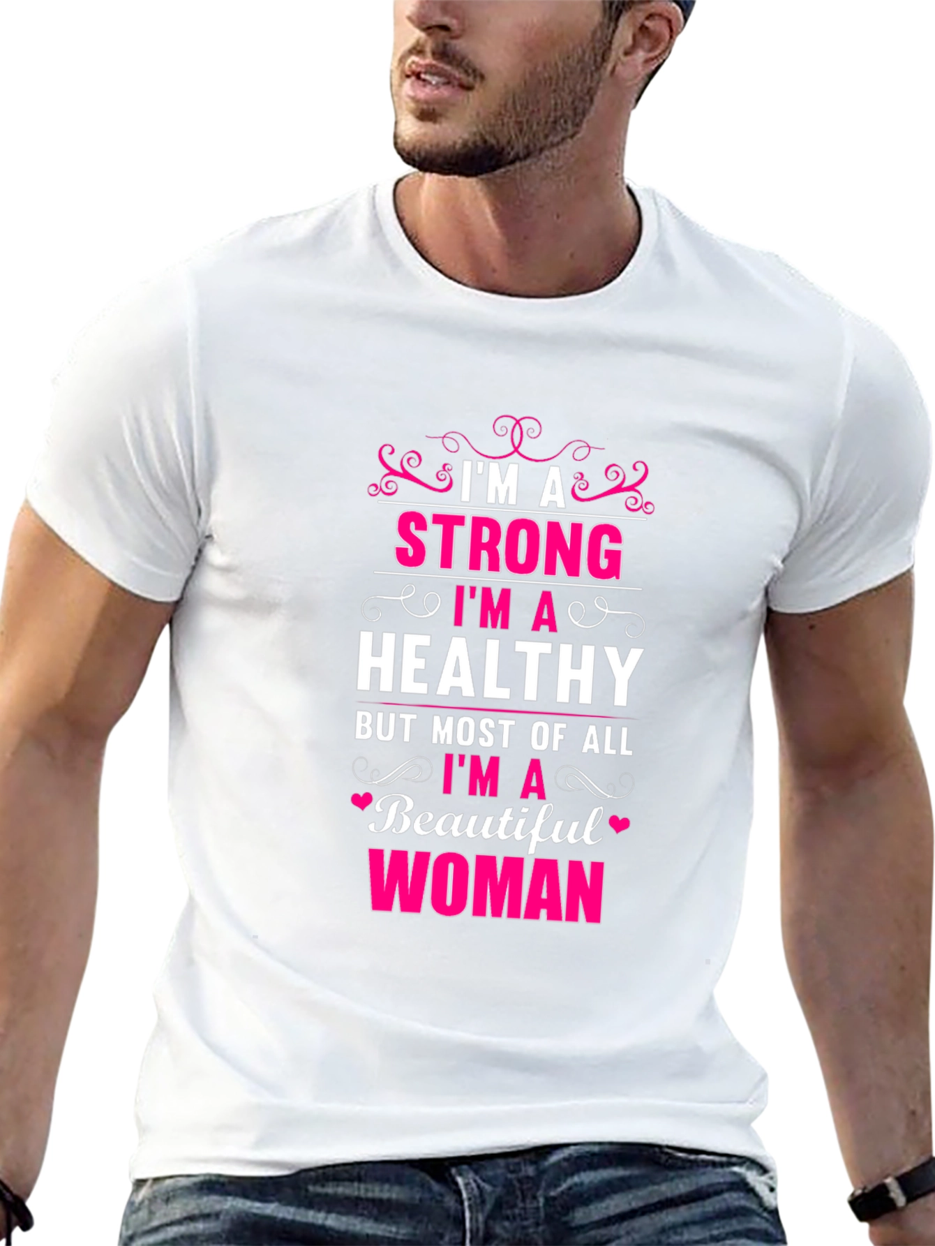 Strong & Healthy Woman Graphic Tee