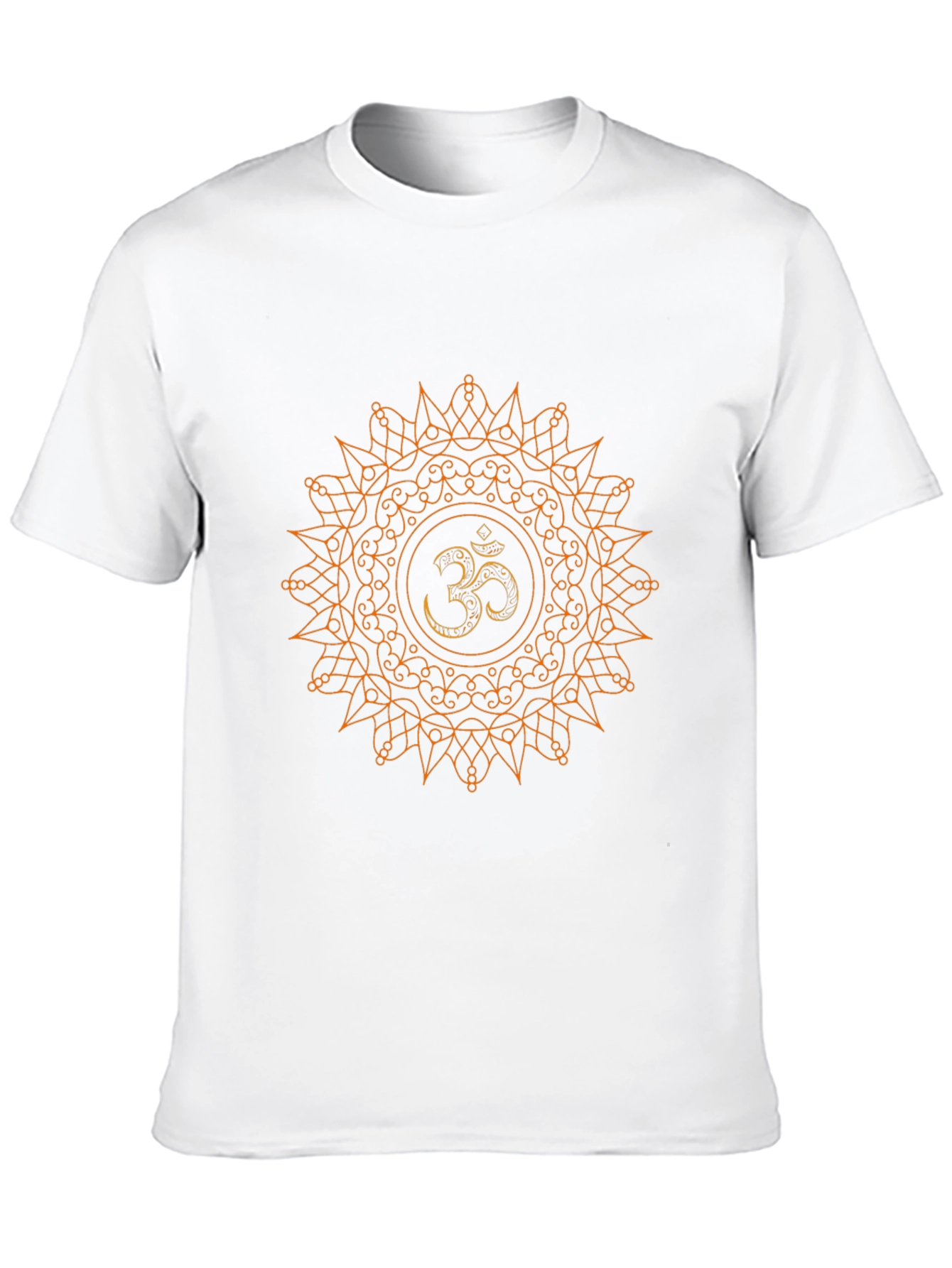 Om Mandala Graphic Black T-Shirt