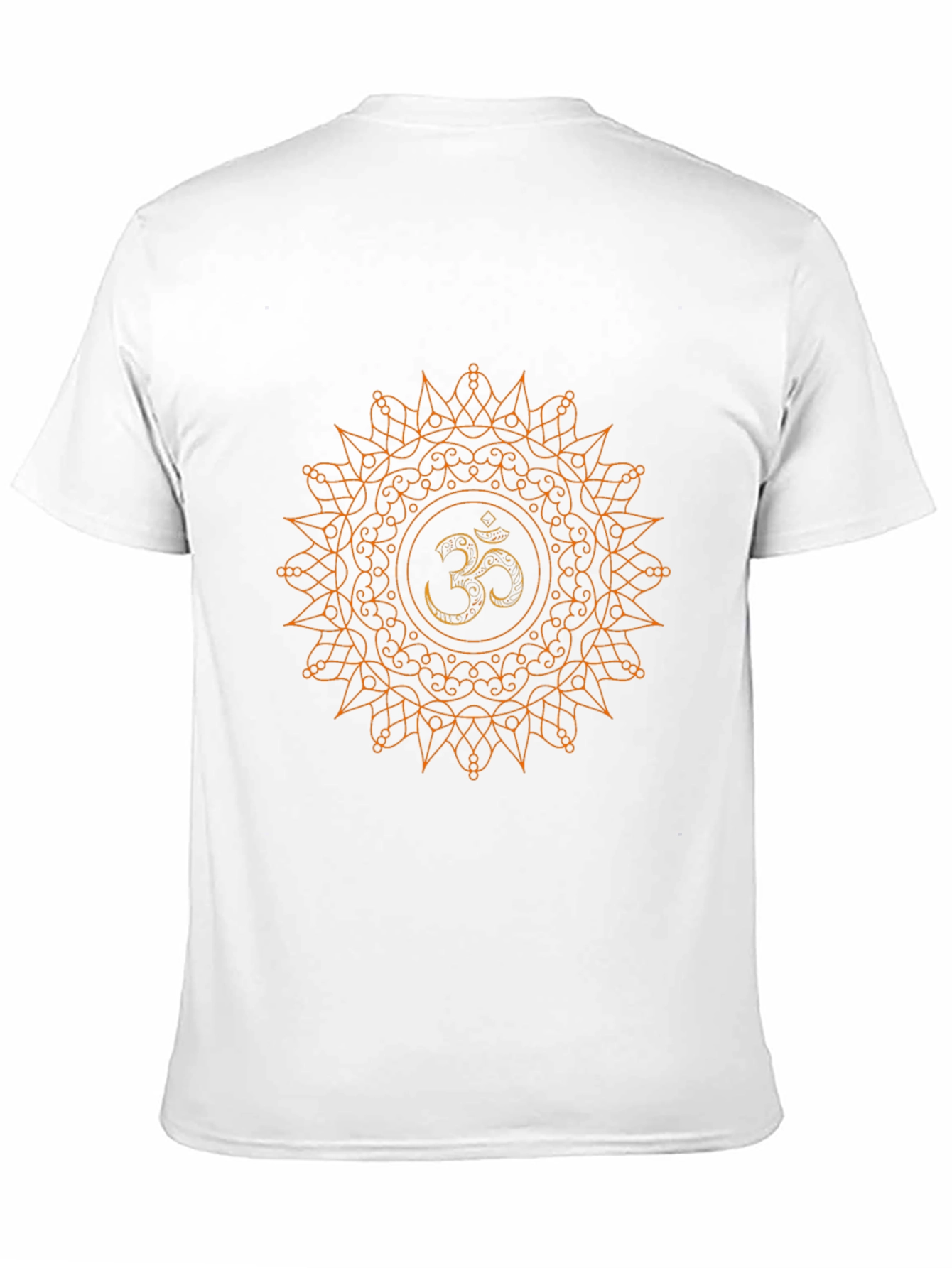 Om Mandala Graphic Black T-Shirt