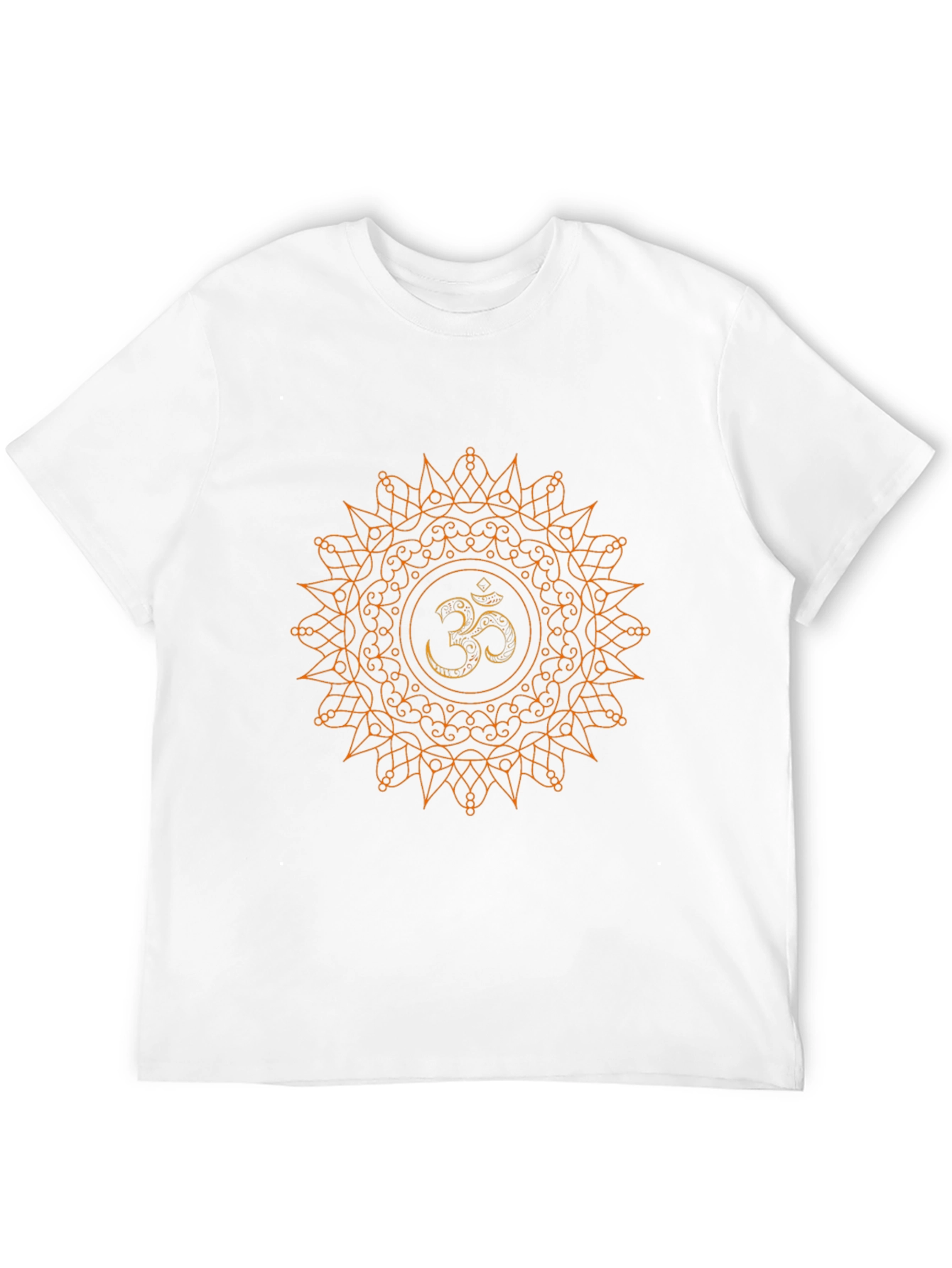 Om Mandala Graphic Black T-Shirt