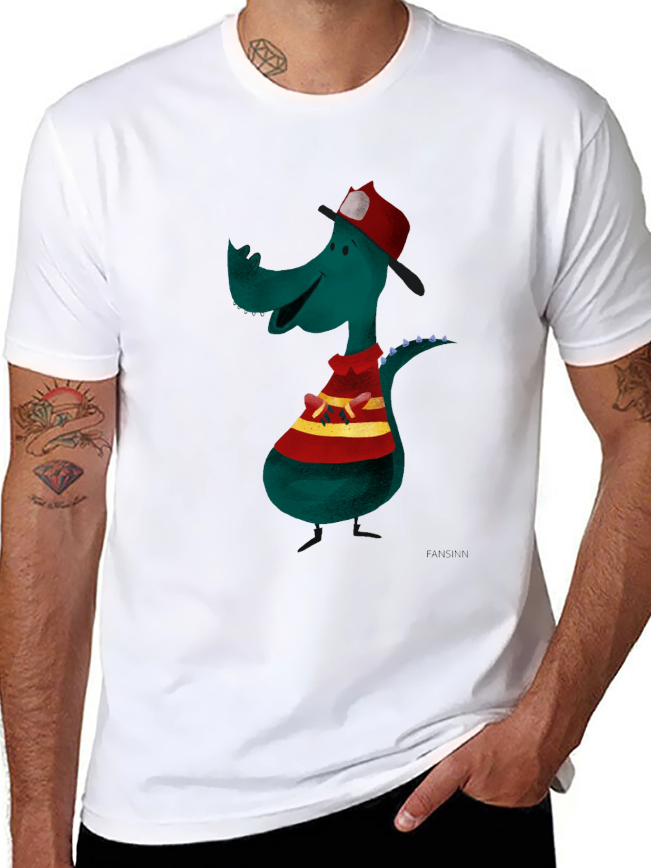Dino Graphic Tee - Quirky & Cool