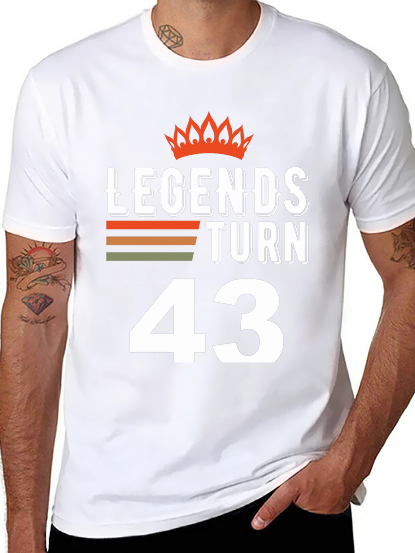 Legends Turn 43 T-Shirt