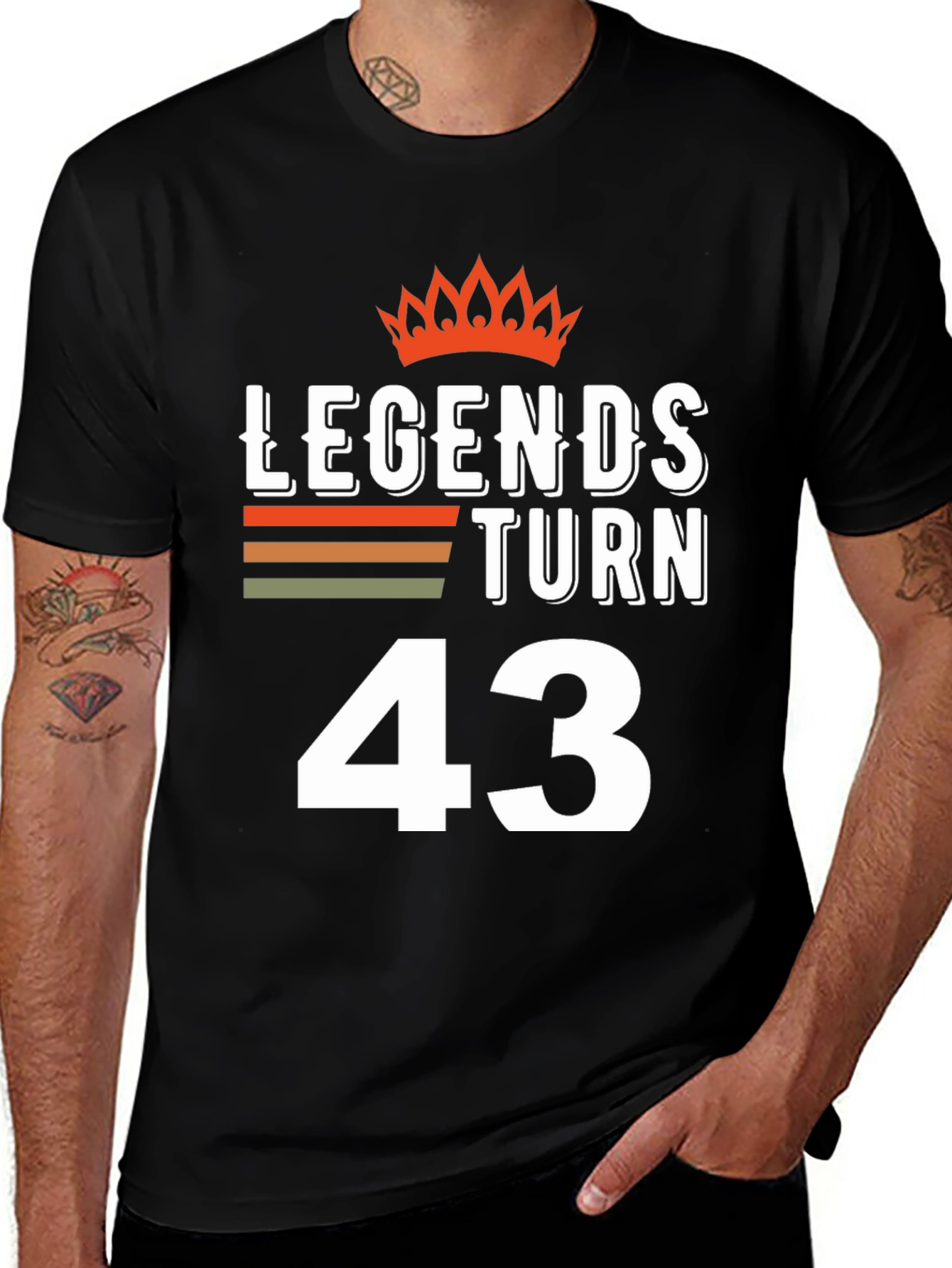 Legends Turn 43 T-Shirt