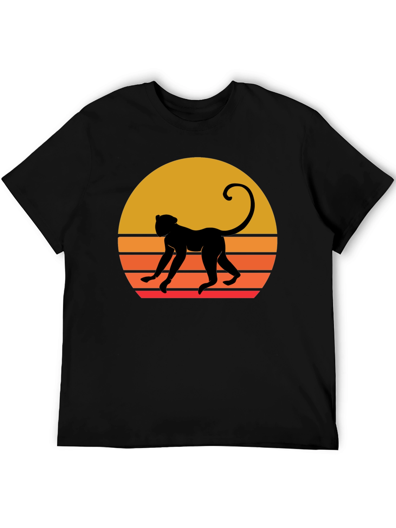 Retro Monkey Silhouette Tee