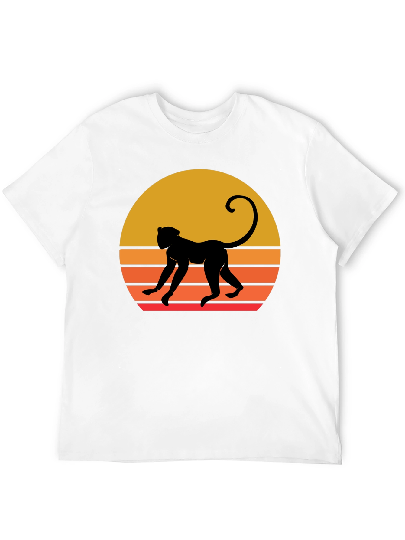 Retro Monkey Silhouette Tee