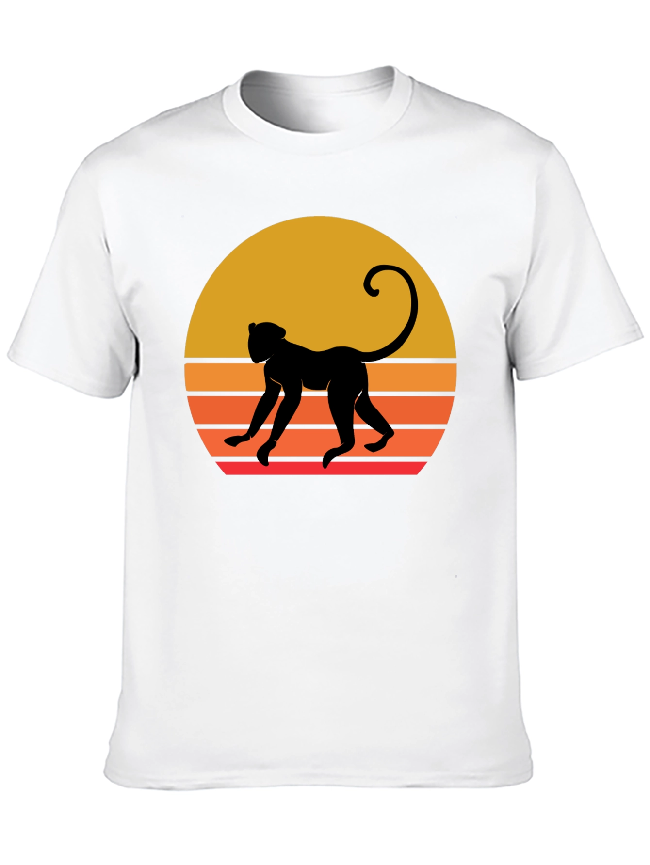 Retro Monkey Silhouette Tee