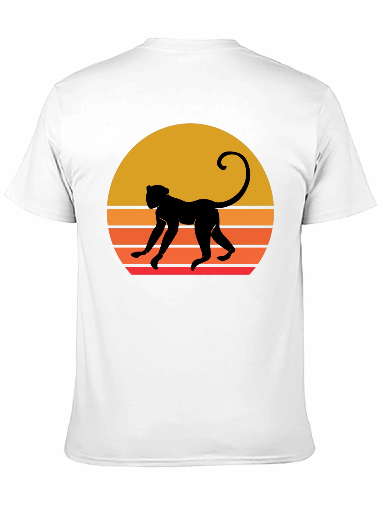 Retro Monkey Silhouette Tee