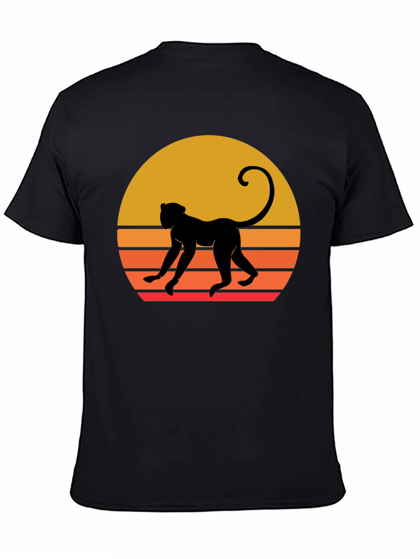 Retro Monkey Silhouette Tee