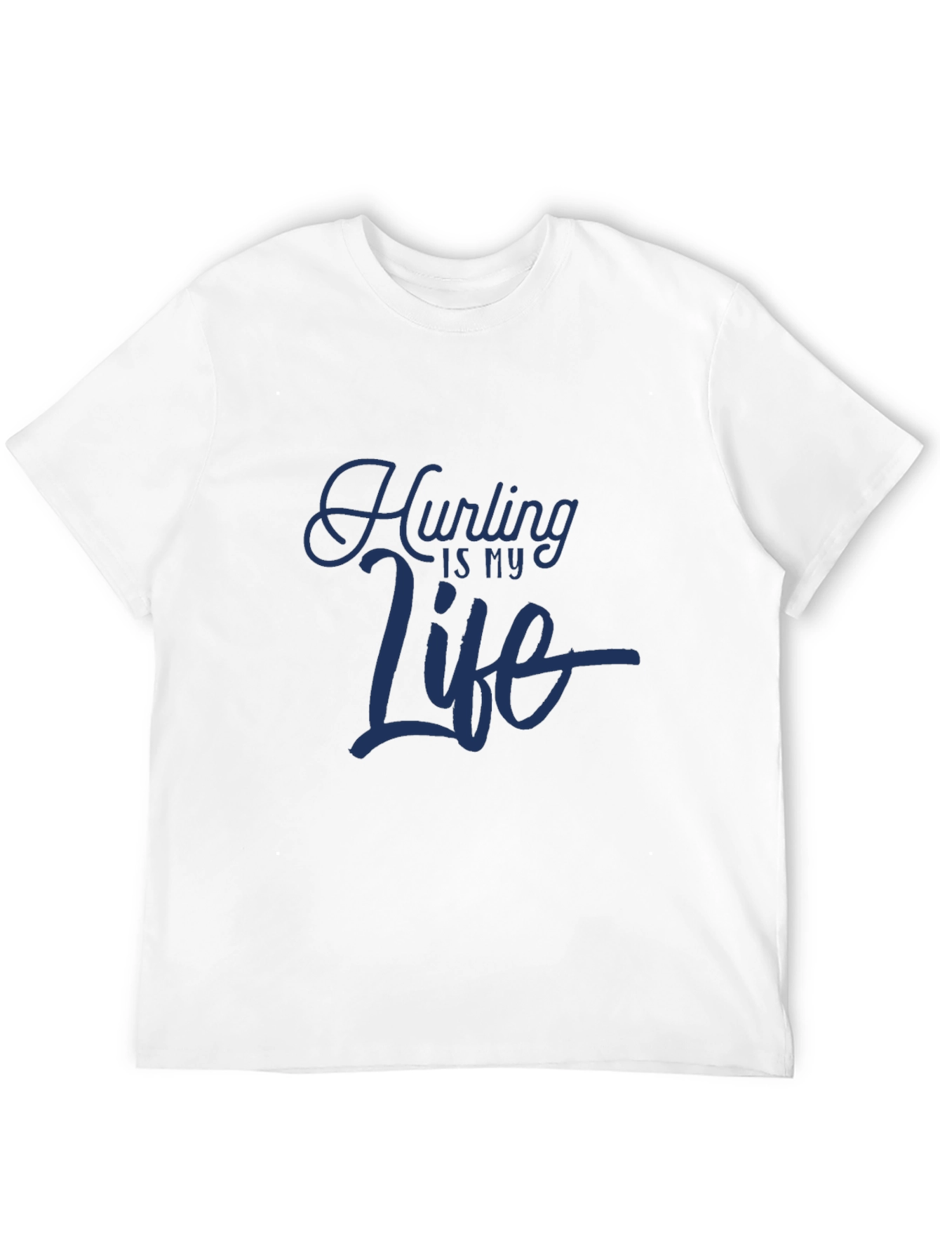 Hurling is My Life Graphic Tee - Black