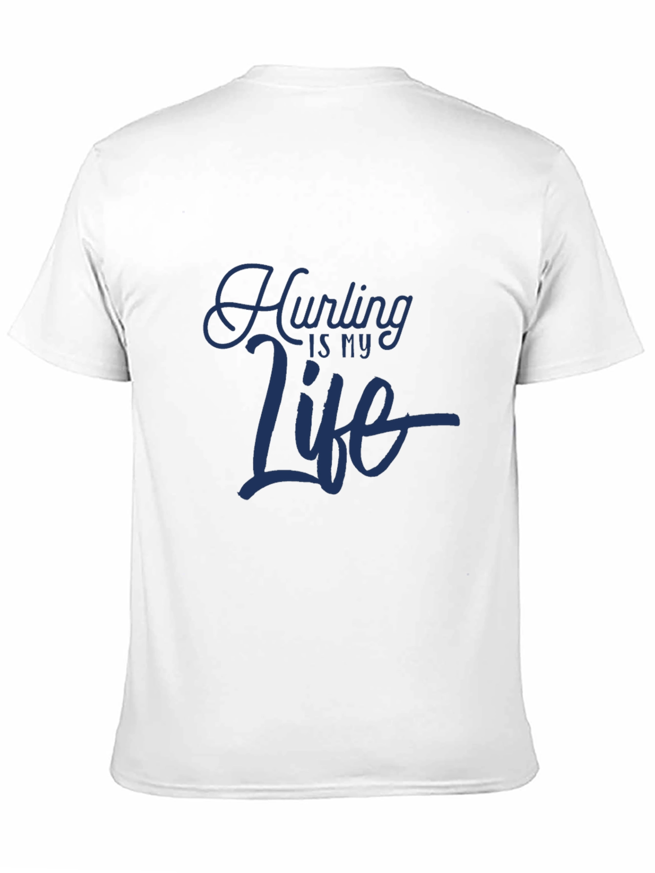 Hurling is My Life Graphic Tee - Black