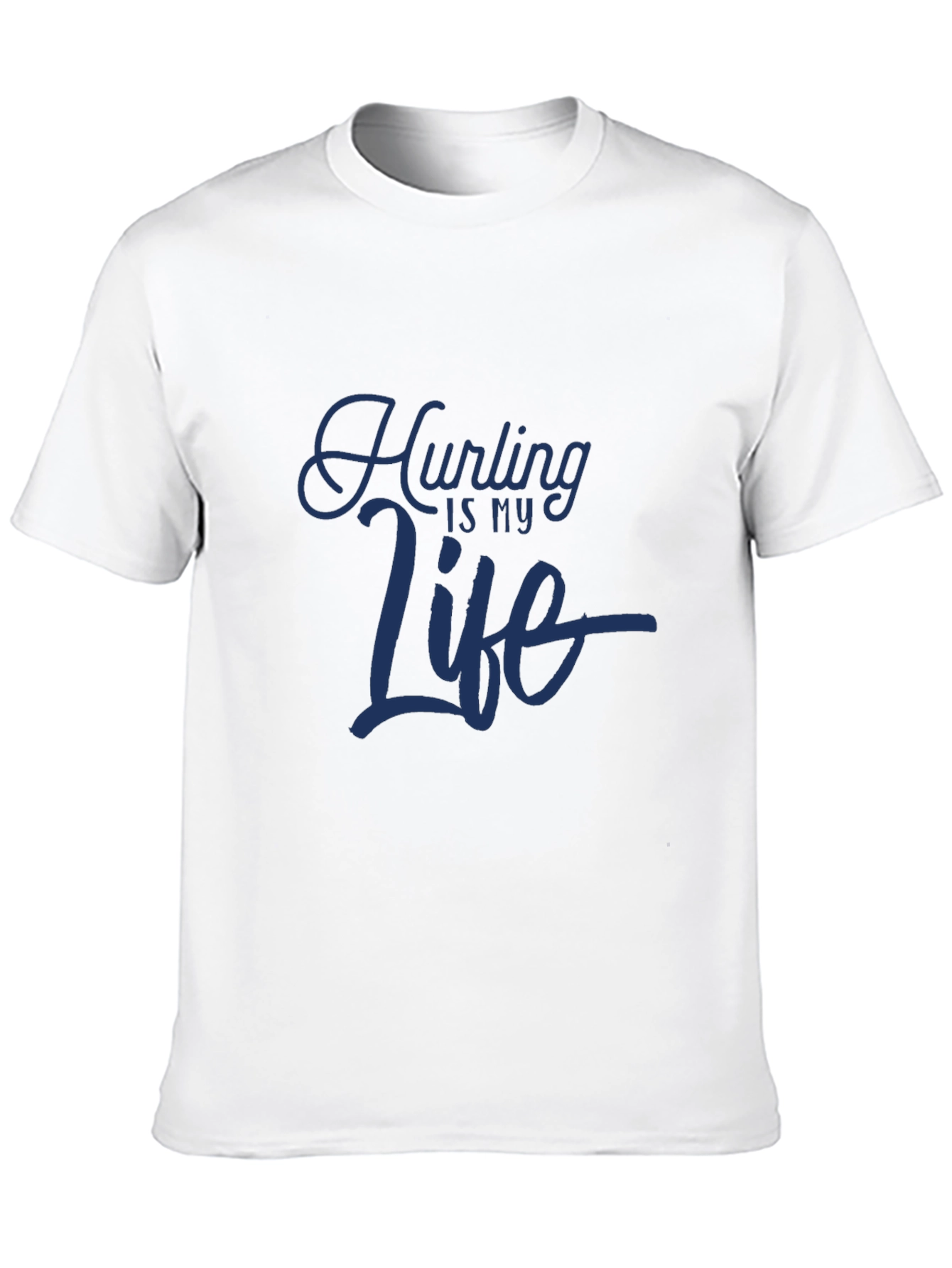 Hurling is My Life Graphic Tee - Black