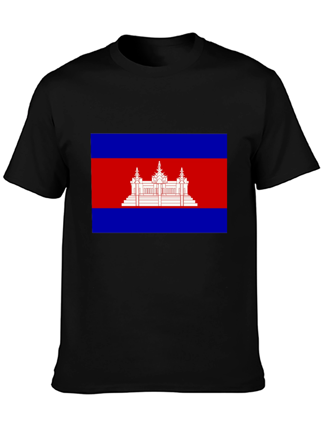 Cambodia Flag Graphic T-Shirt