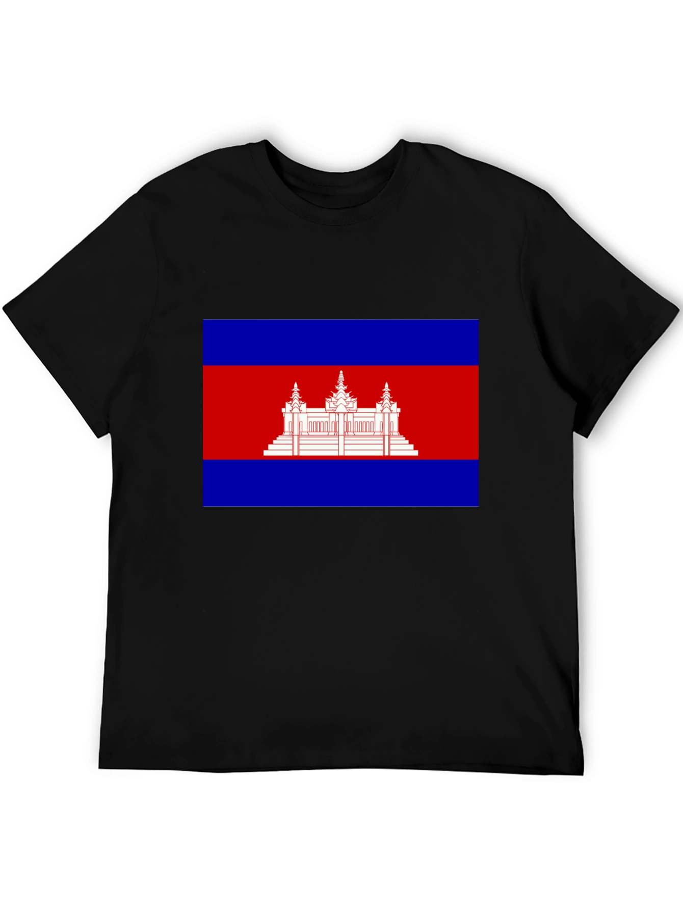 Cambodia Flag Graphic T-Shirt