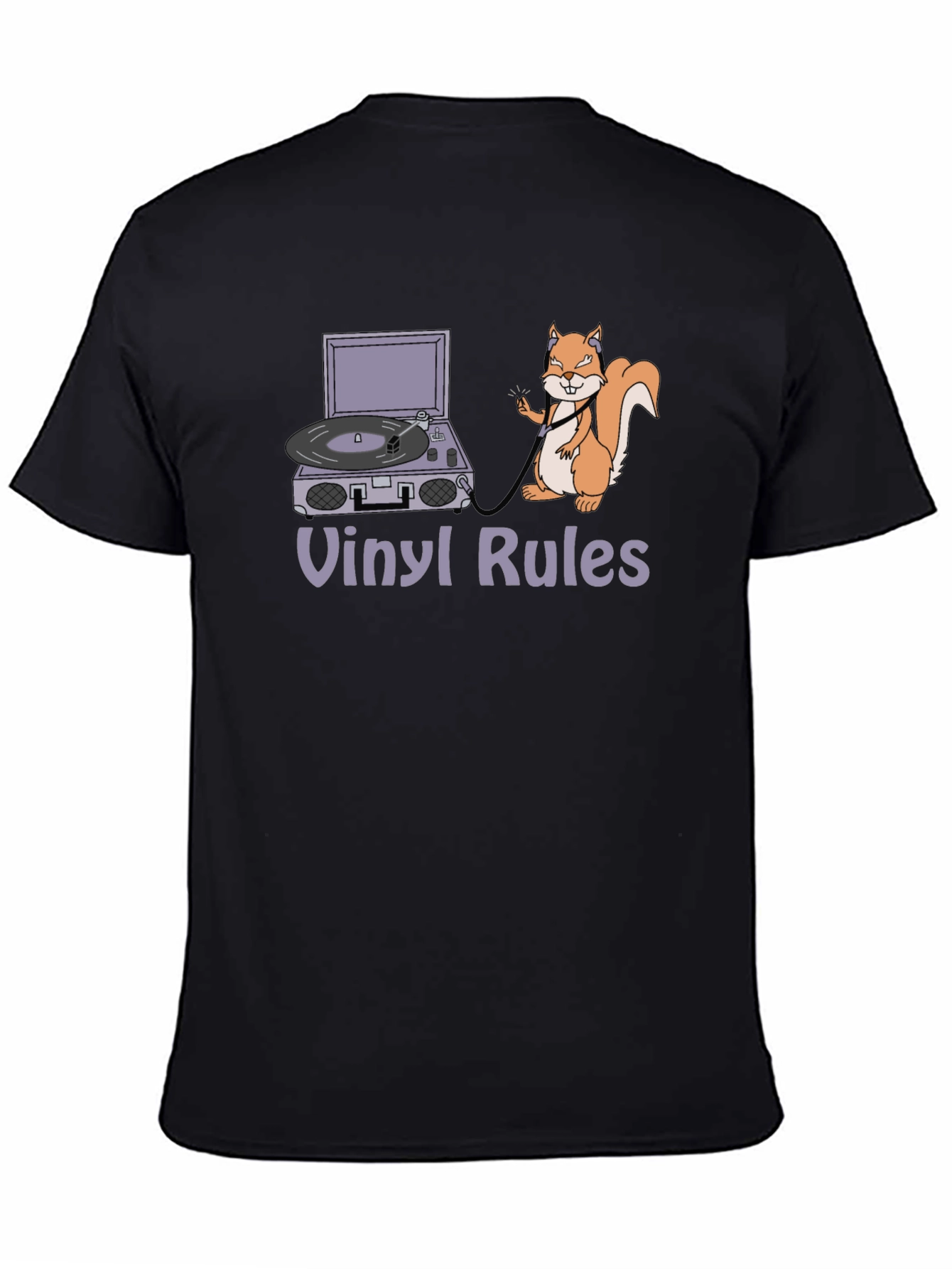Vinyl Rules Graphic T-Shirt