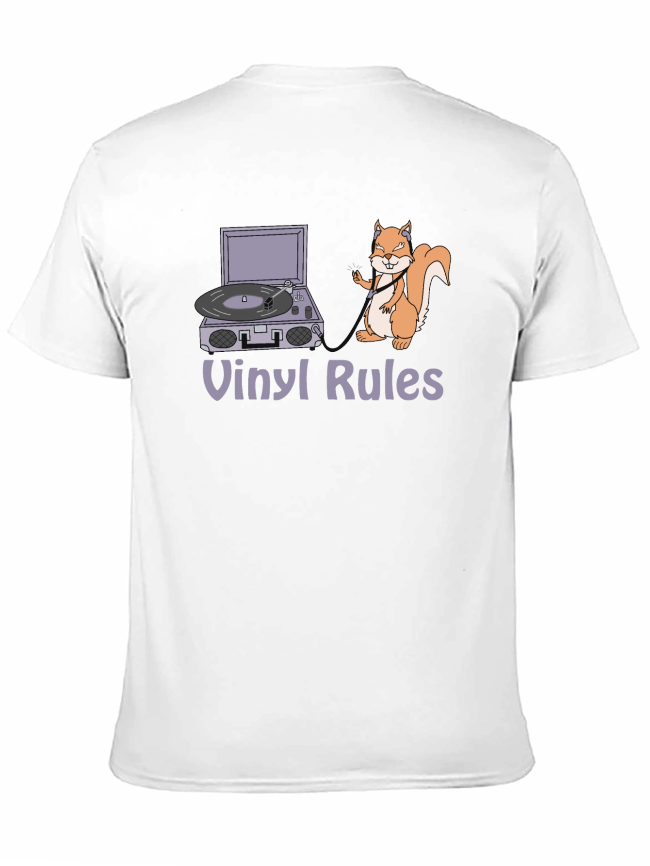 Vinyl Rules Graphic T-Shirt