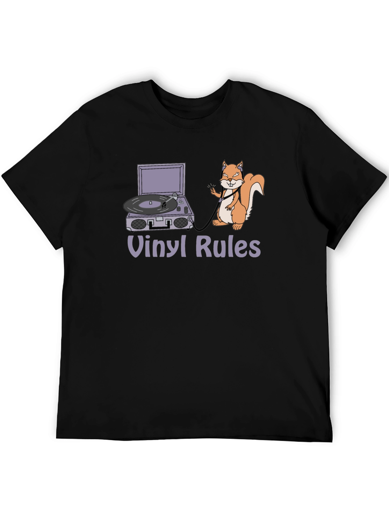 Vinyl Rules Graphic T-Shirt