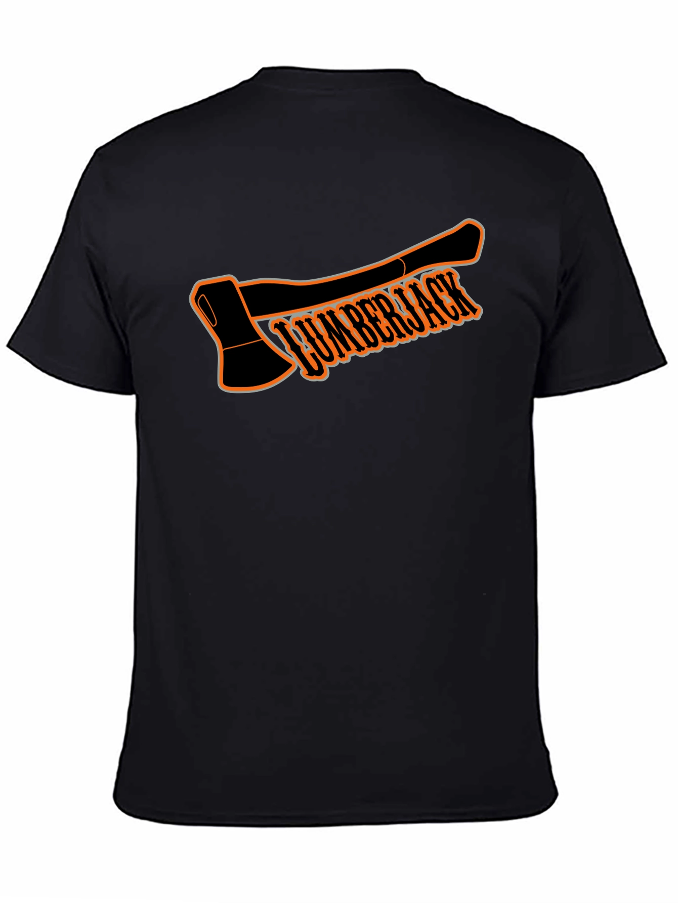Lumberjack Axe Graphic T-Shirt - Classic Black Tee