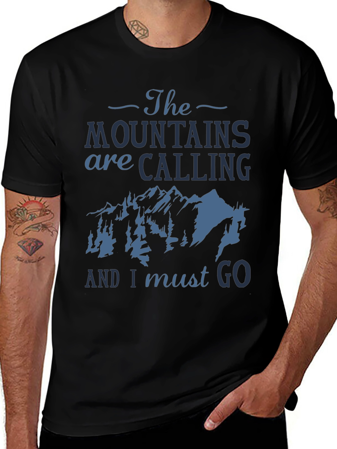 Mountains Are Calling Graphic Tee