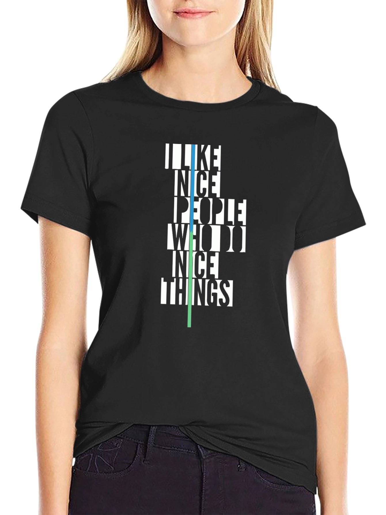 I Like Nice People T-Shirt