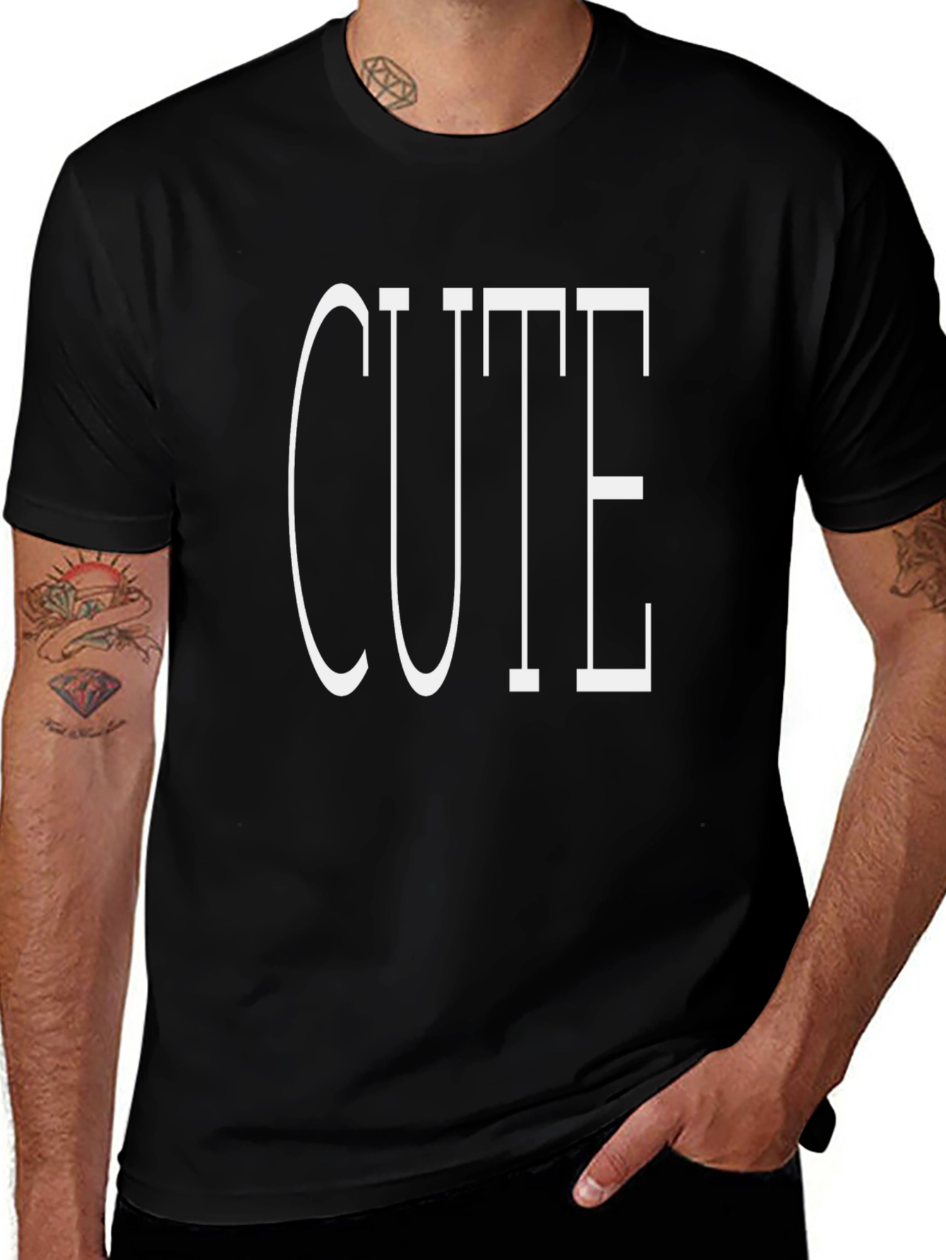 Cute Graphic T-Shirt - Casual Everyday Wear
