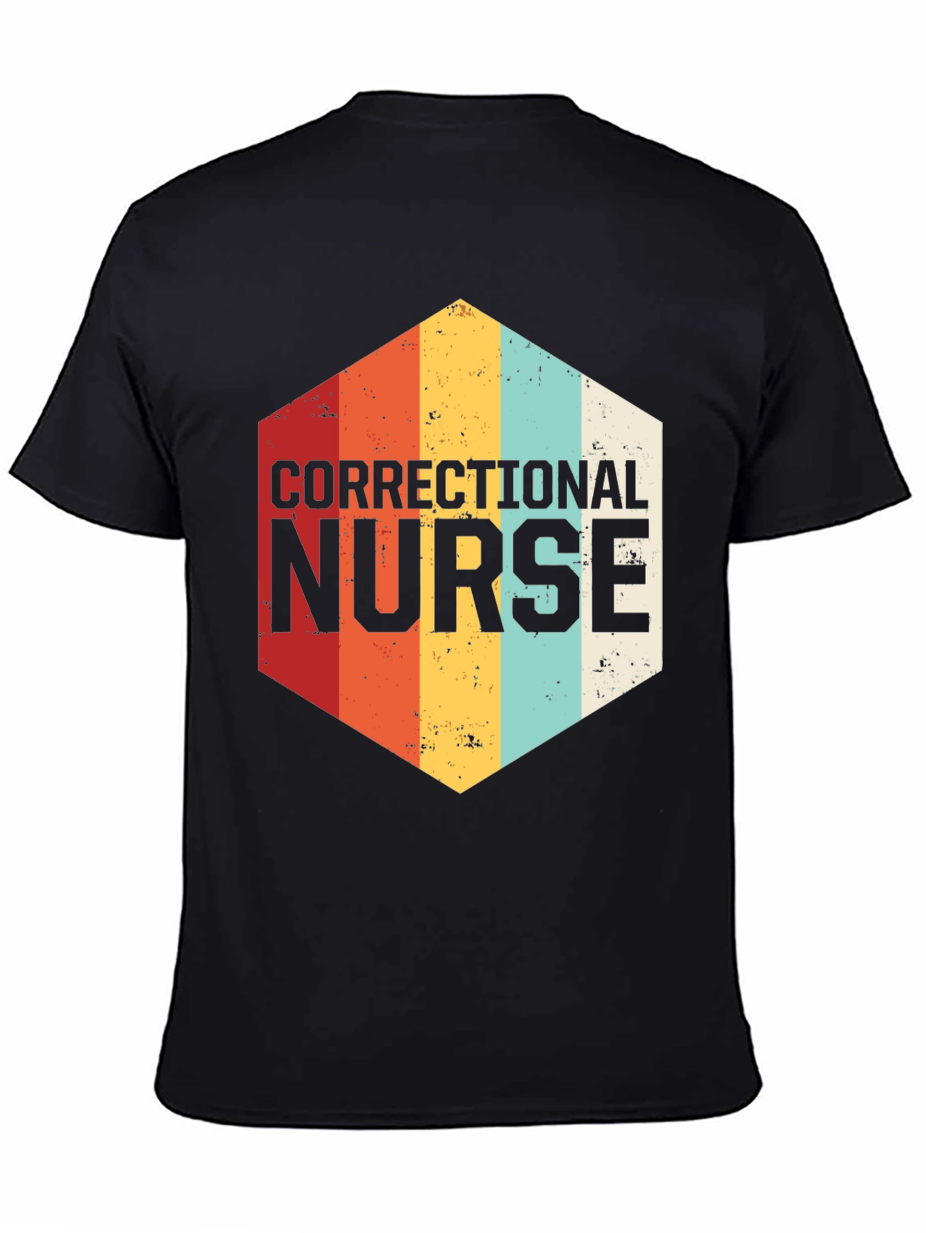 Correctional Nurse Retro T-Shirt