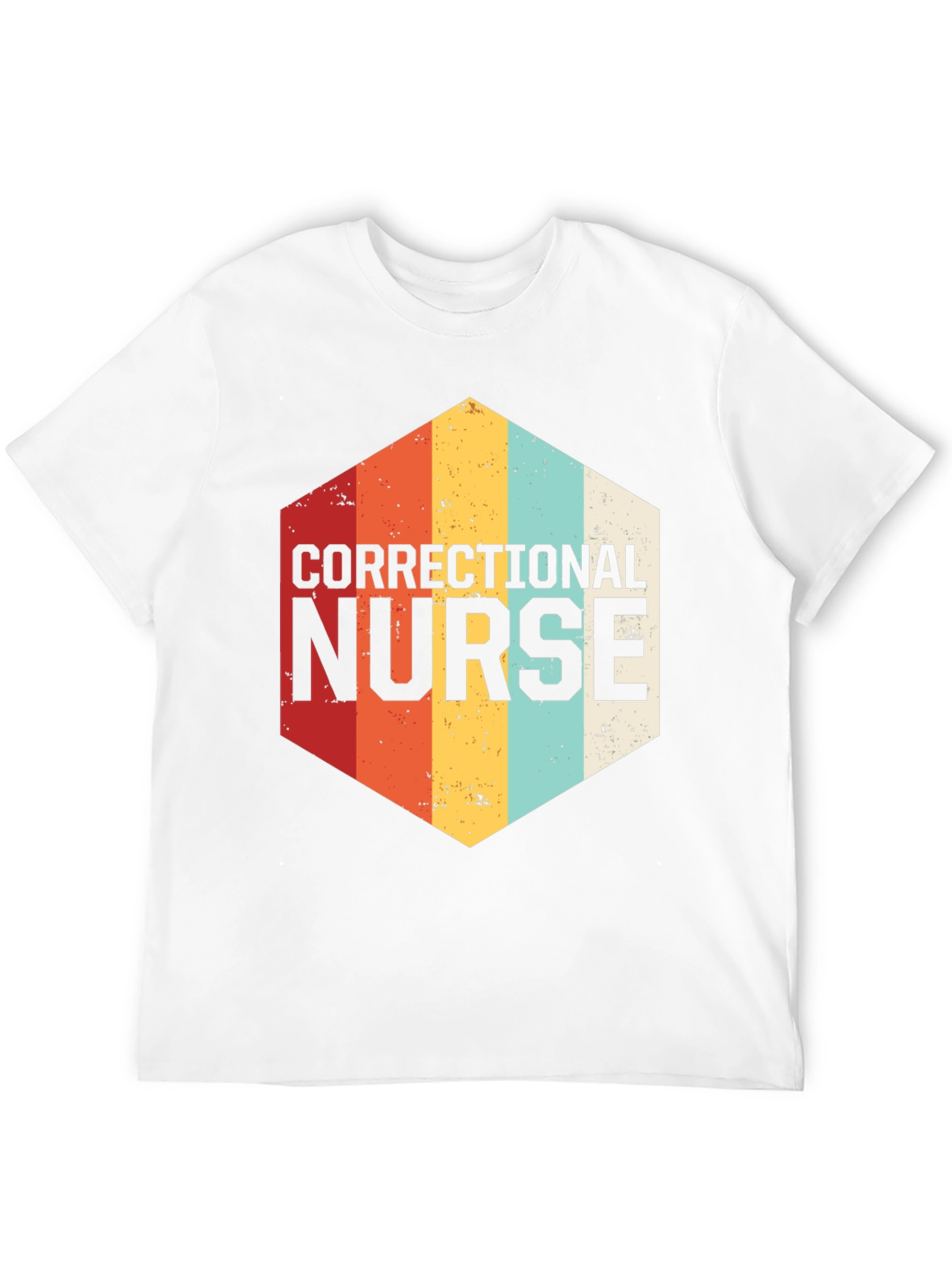 Correctional Nurse Retro T-Shirt