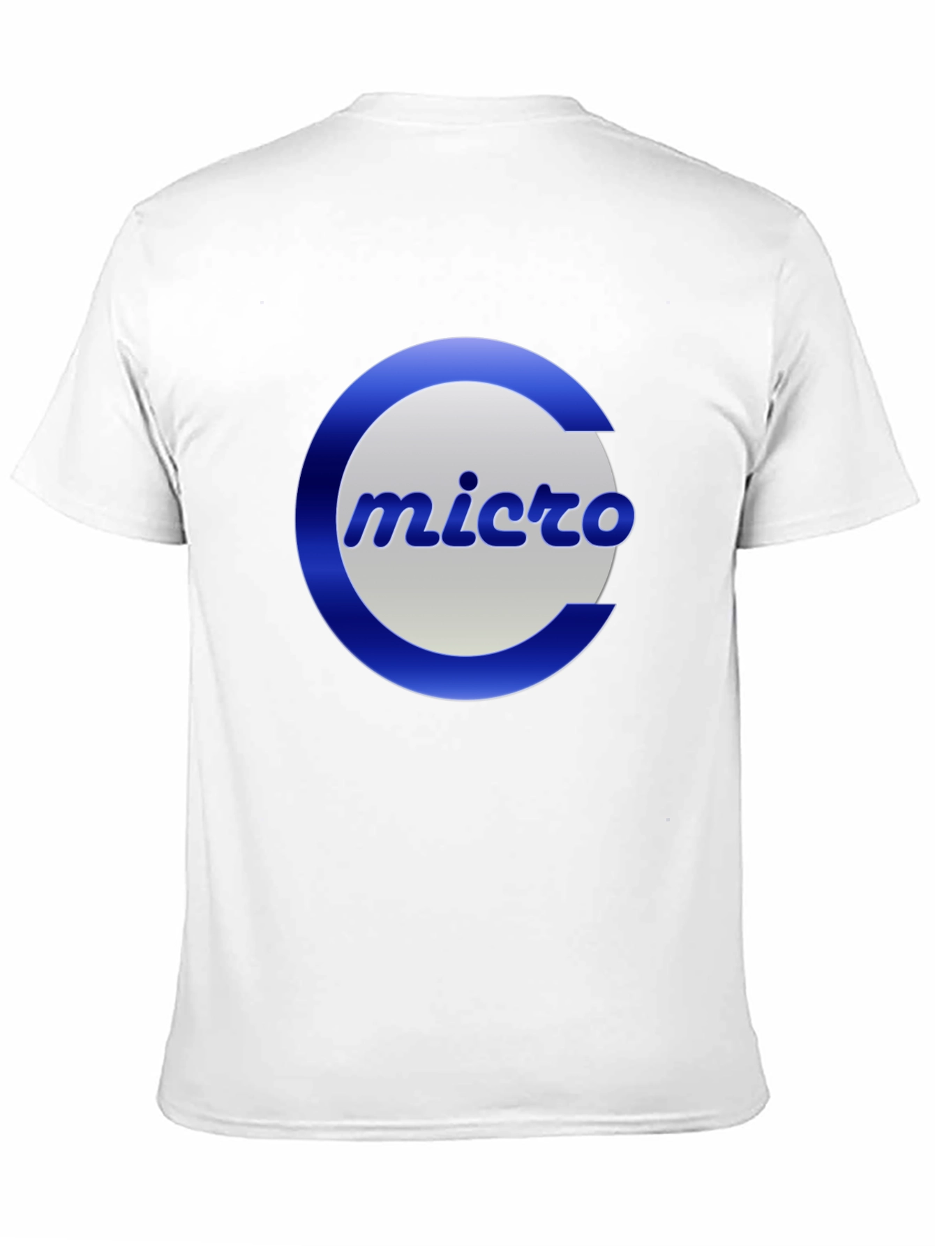 Micro Logo Black T-Shirt - Classic Design