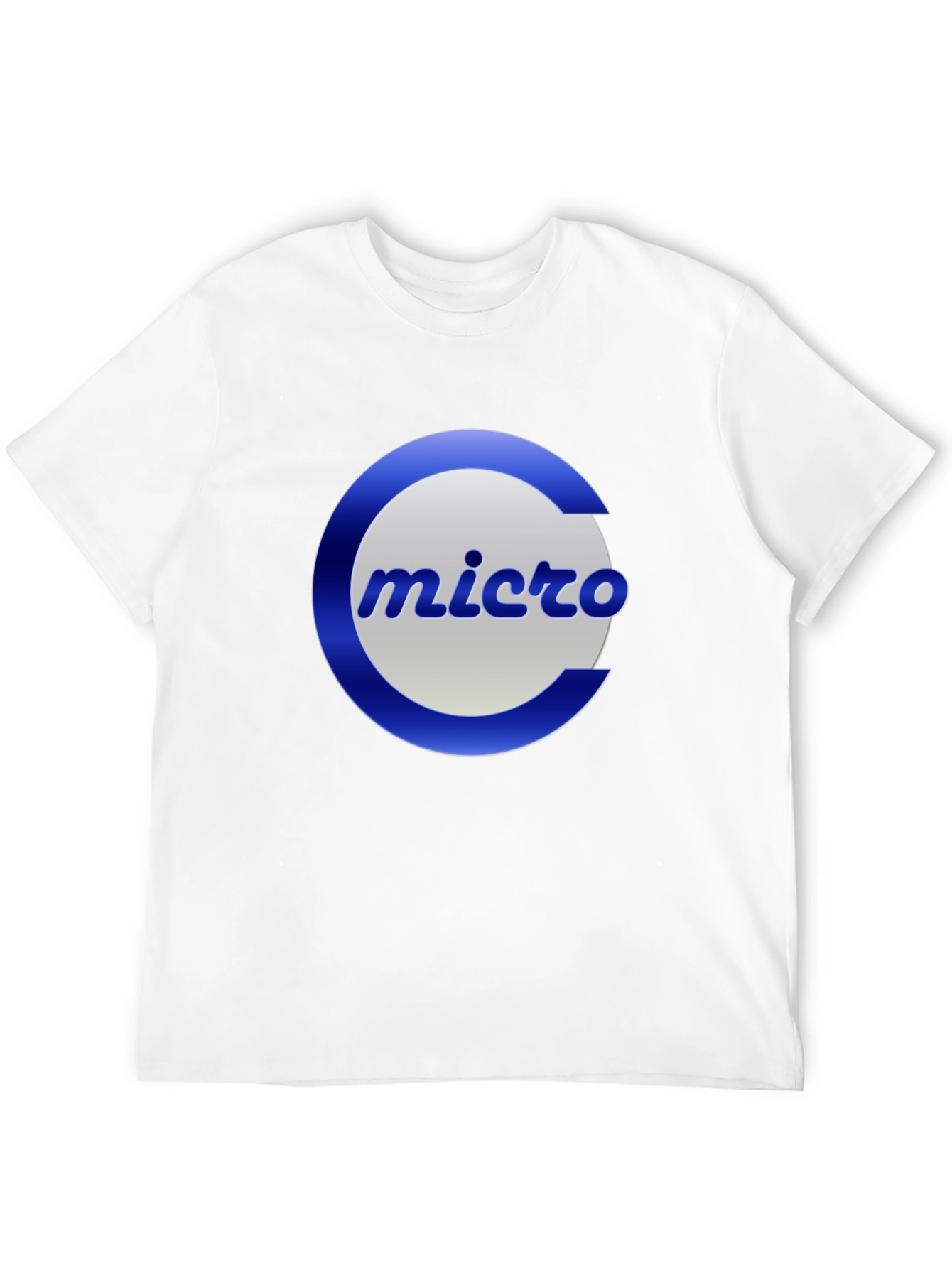 Micro Logo Black T-Shirt - Classic Design