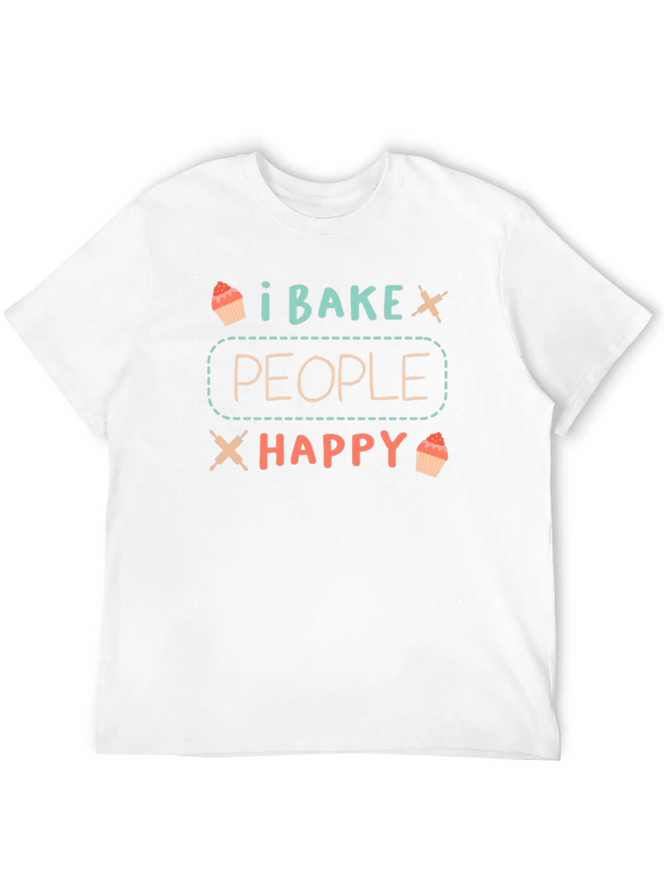 I Bake People Happy Graphic T-Shirt