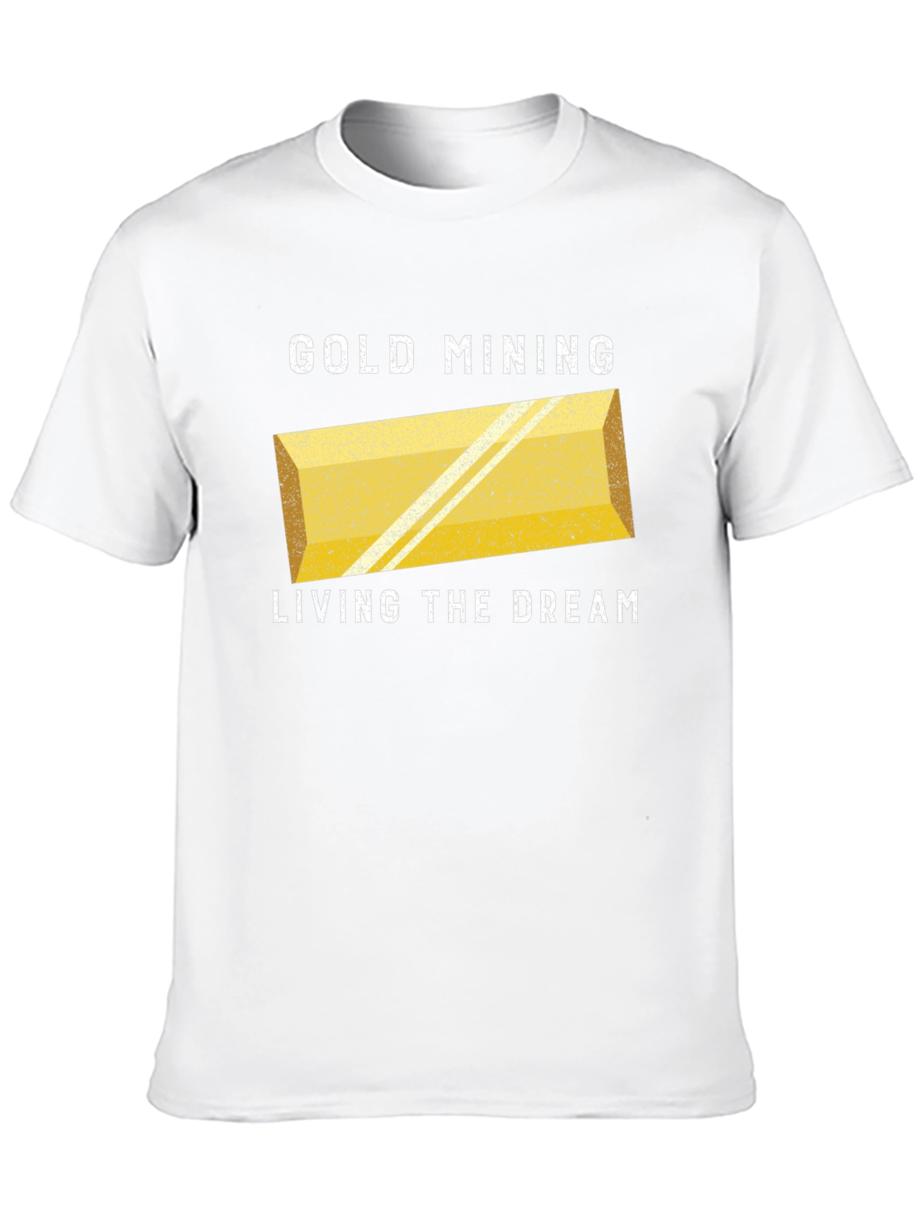 Gold Mining Living The Dream Black T-Shirt
