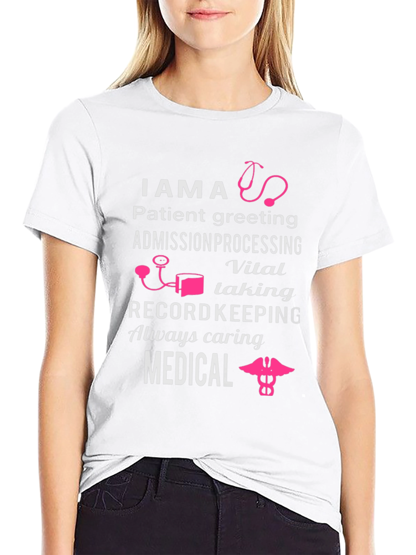 Medical Assistant T-Shirt - Caring Healthcare Tee