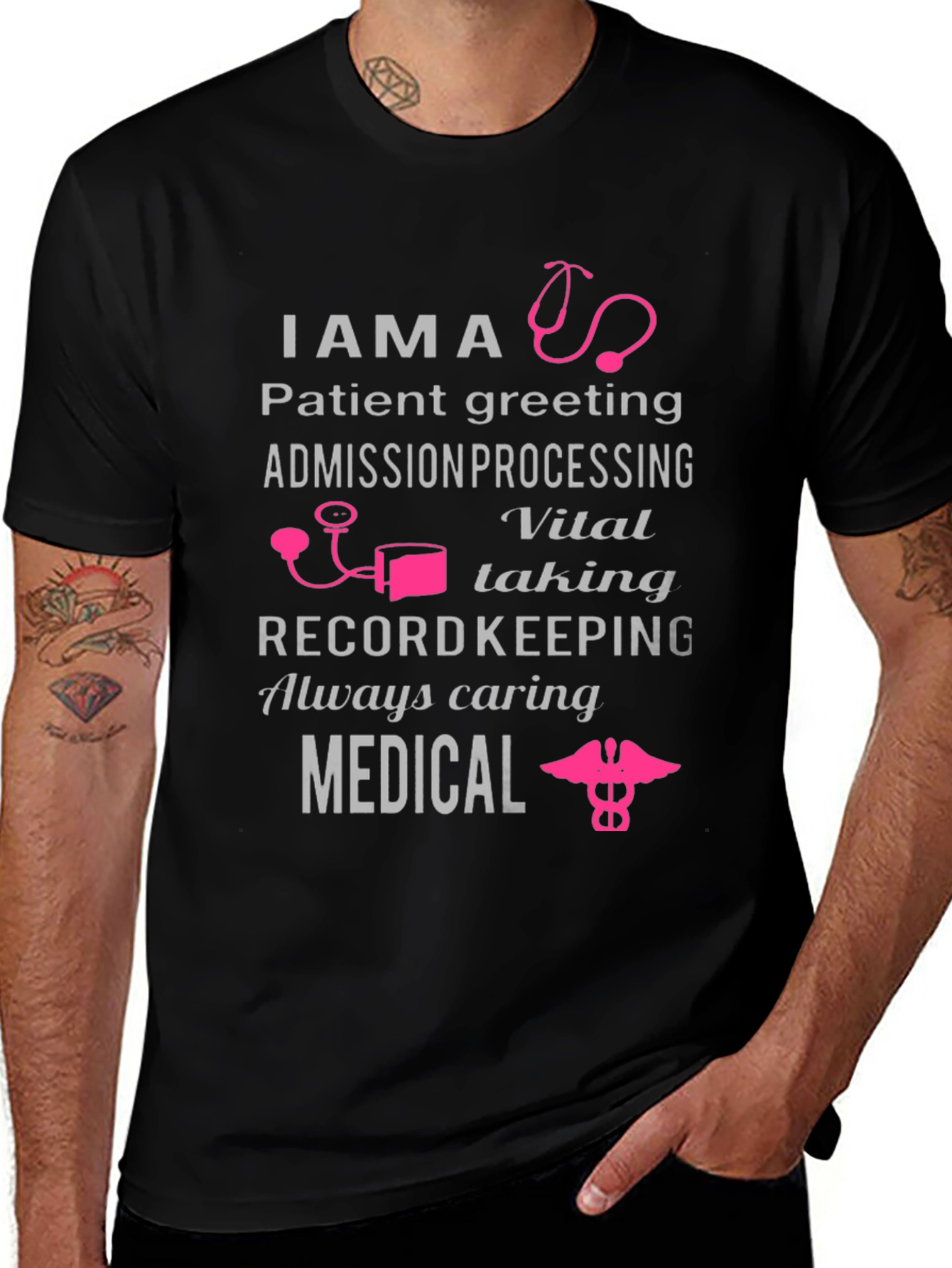 Medical Assistant T-Shirt - Caring Healthcare Tee